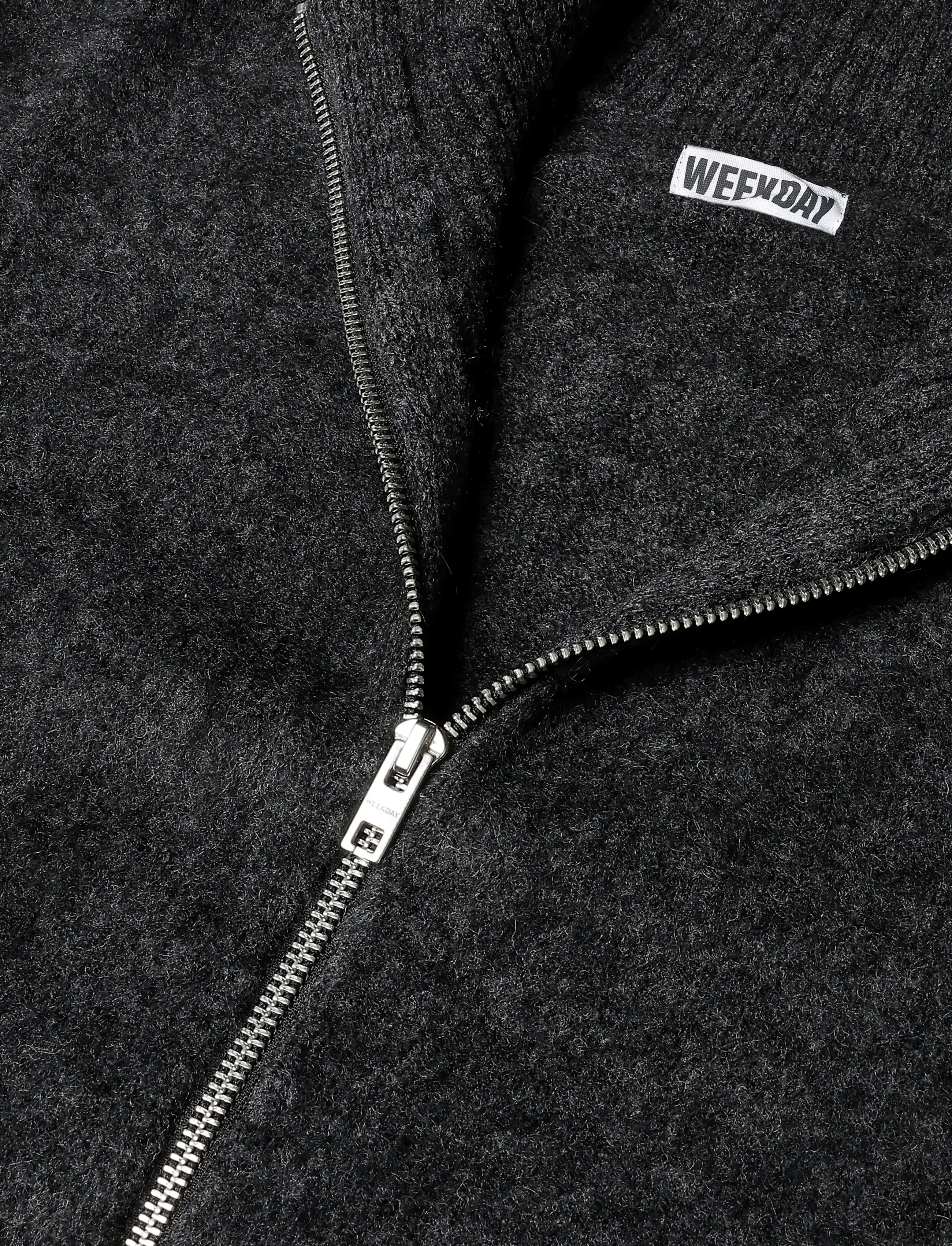 Weekday - Premium Alpaca Marley - dark grey - 2