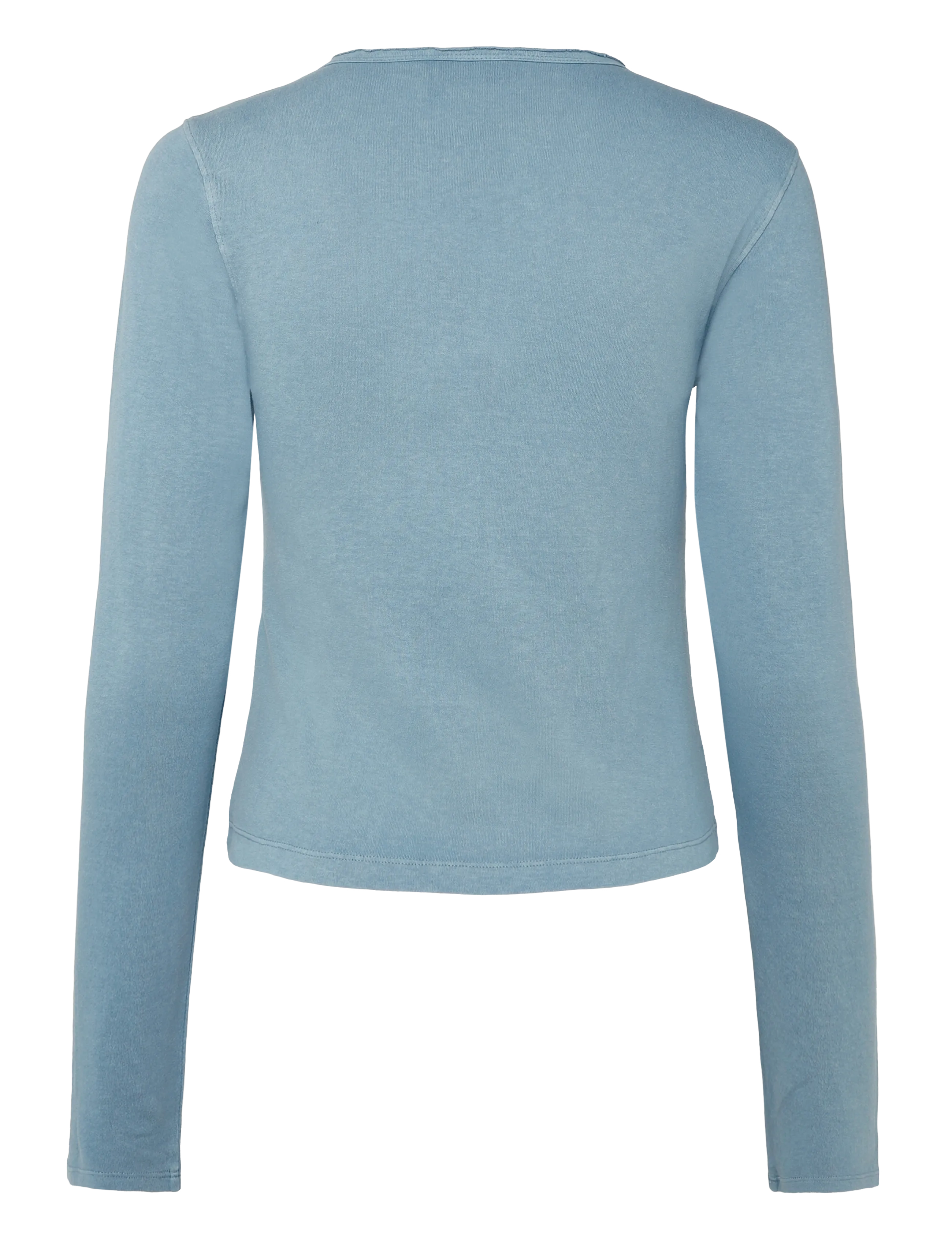 Weekday - Slim jersey cardigan - strickjacken - dusty blue - 1
