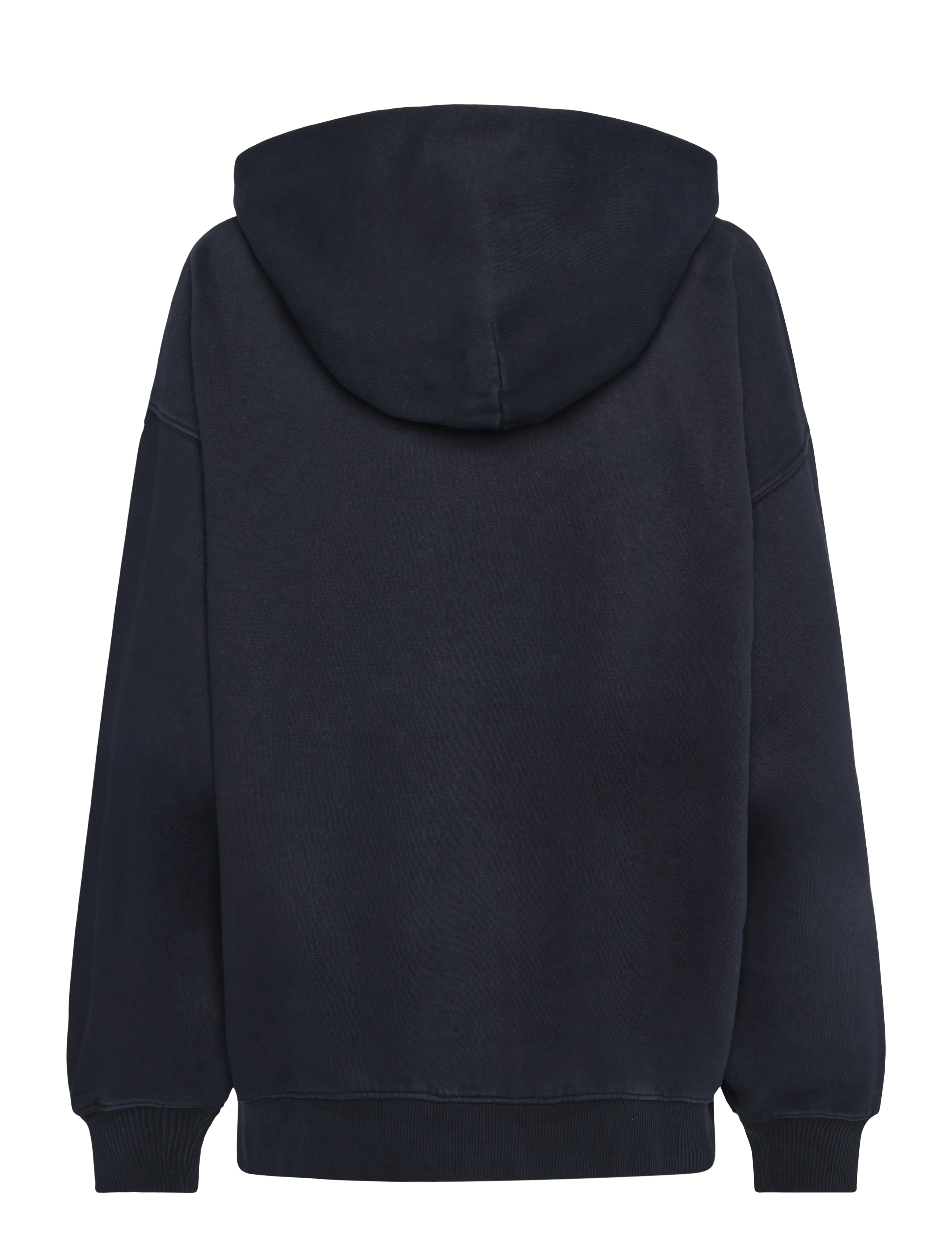 Weekday - Tony Topstich Hoodie - navy emroidered cold wash - 1