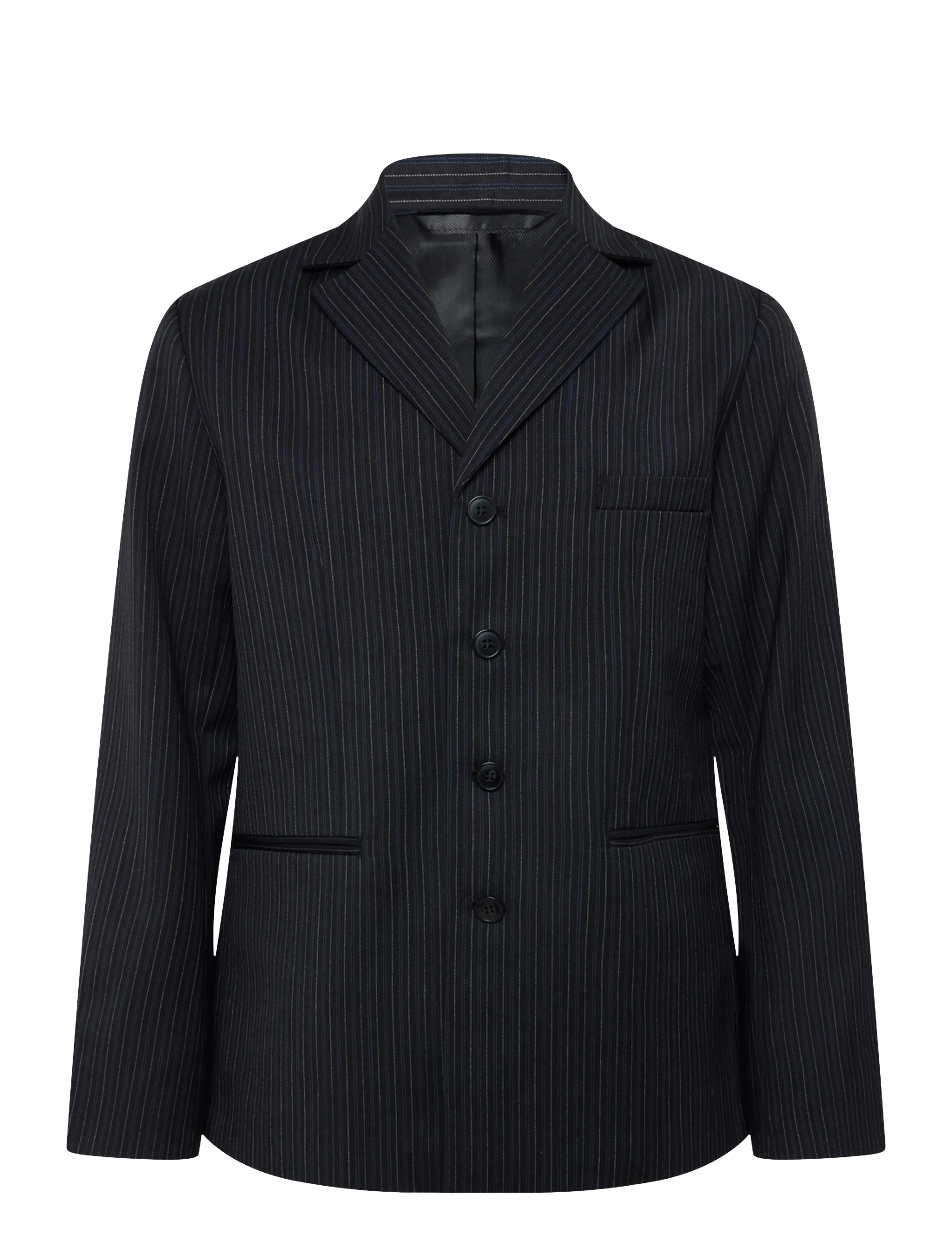 Weekday Premium Blazer Falcon - Kläder - BLACK STRIPE / black