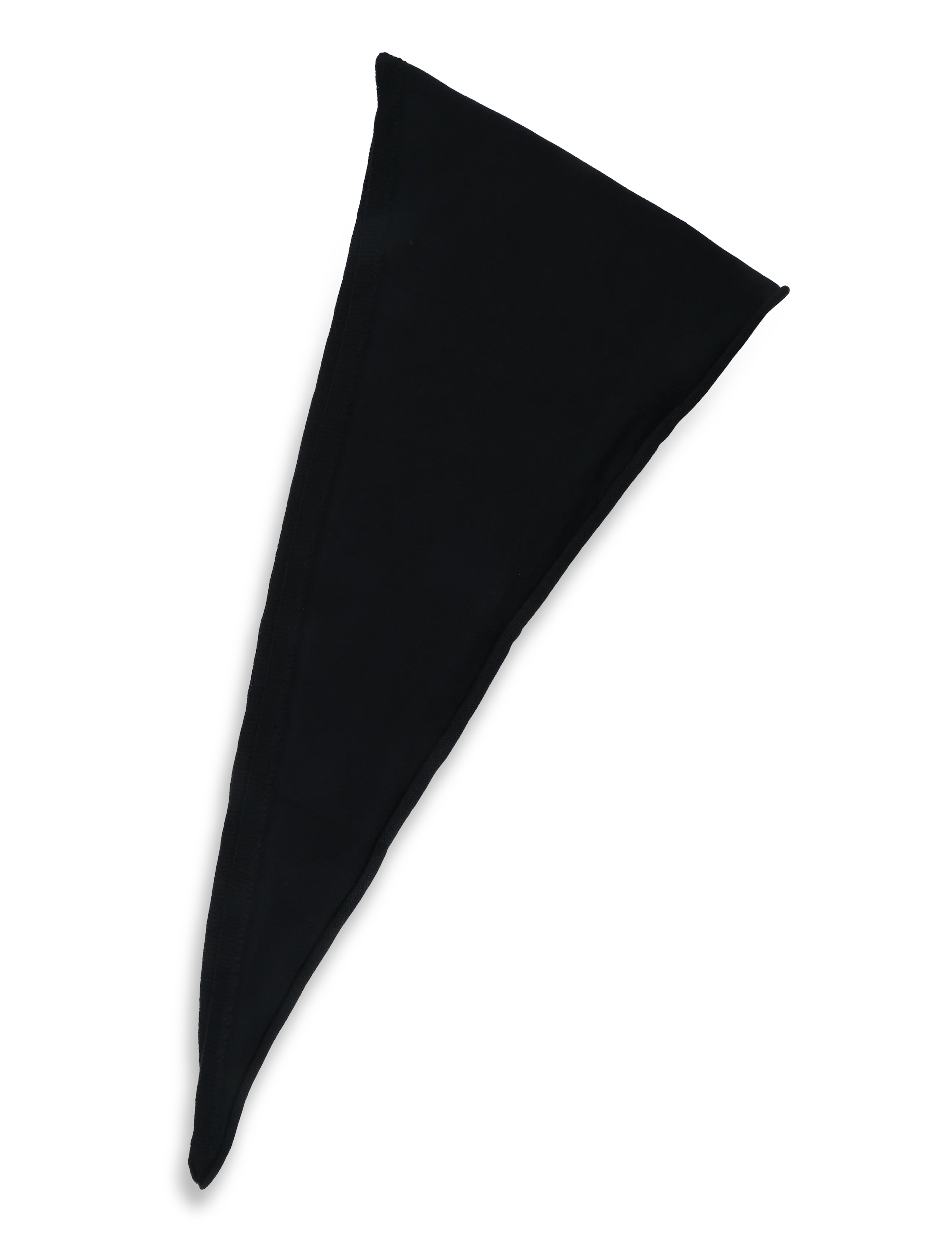 Weekday - Dina Triangle Scarf - tynde tørklæder - black - 1
