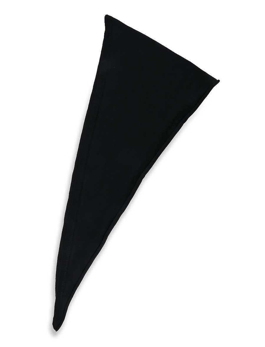 Weekday - Dina Triangle Scarf - tynde tørklæder - black - 1