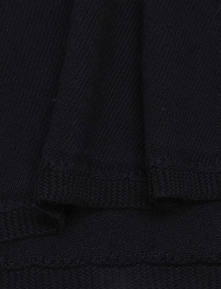 Weekday - Dina Triangle Scarf - tynde tørklæder - black - 2