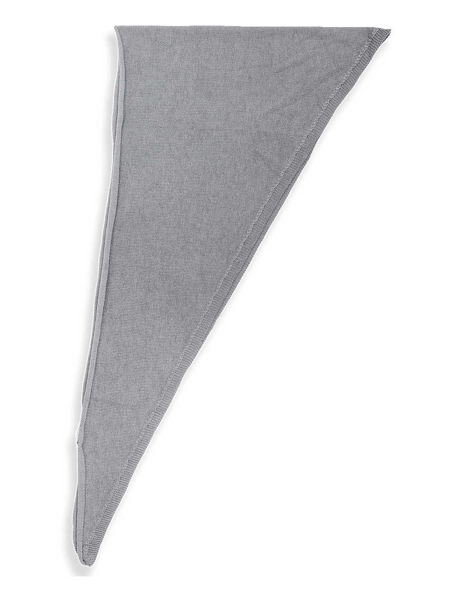 Weekday - Dina Triangle Scarf - tynde tørklæder - mole melange - 1