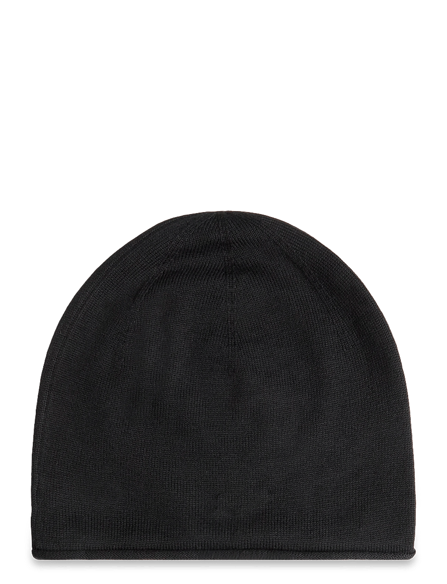 Weekday - Dina Beanie - kootud mütsid - black - 1