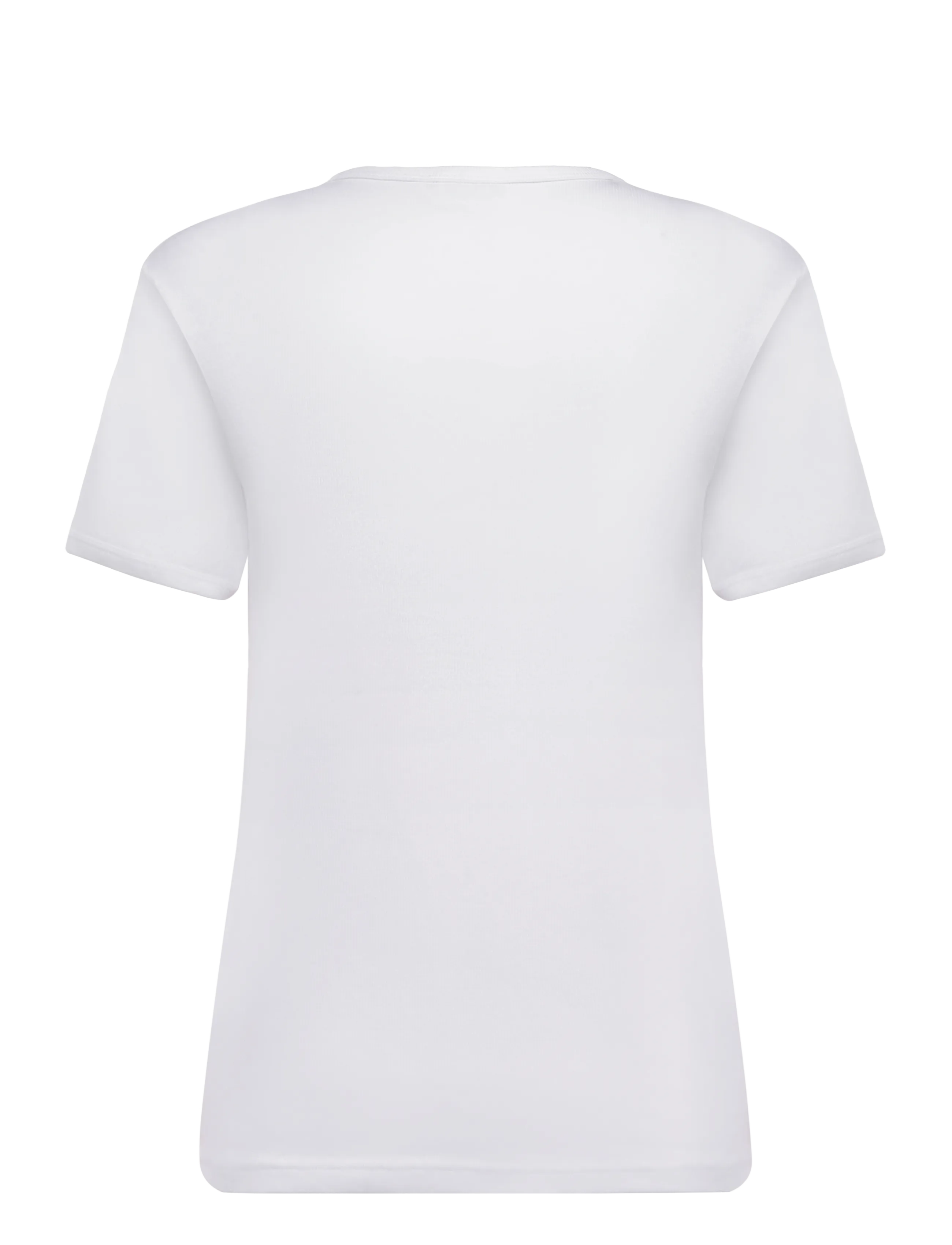 Weekday - Classic Rib T-shirt - white - 1