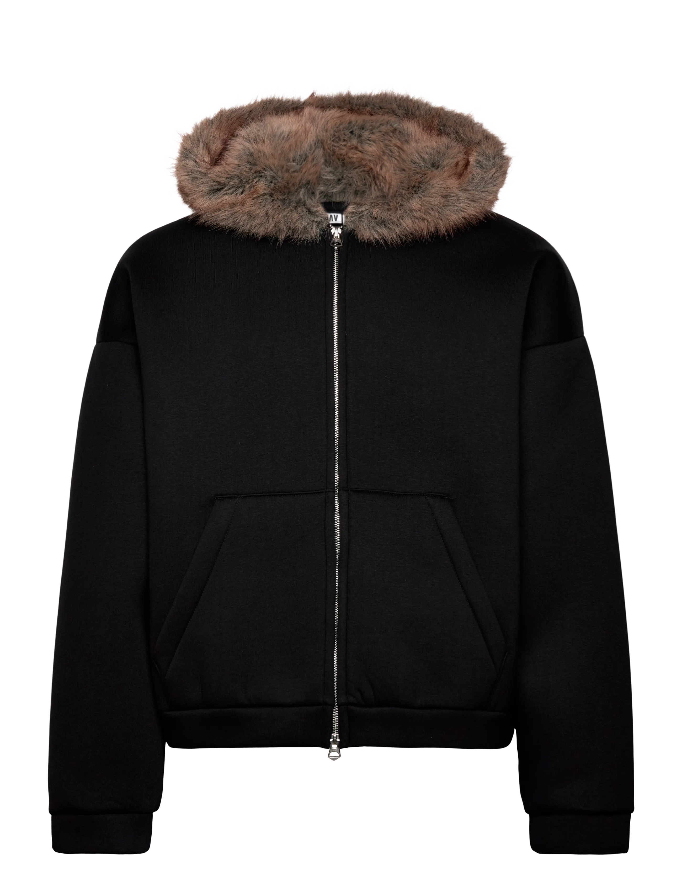 Sammy Scuba Bonded Zip-Hoodie
