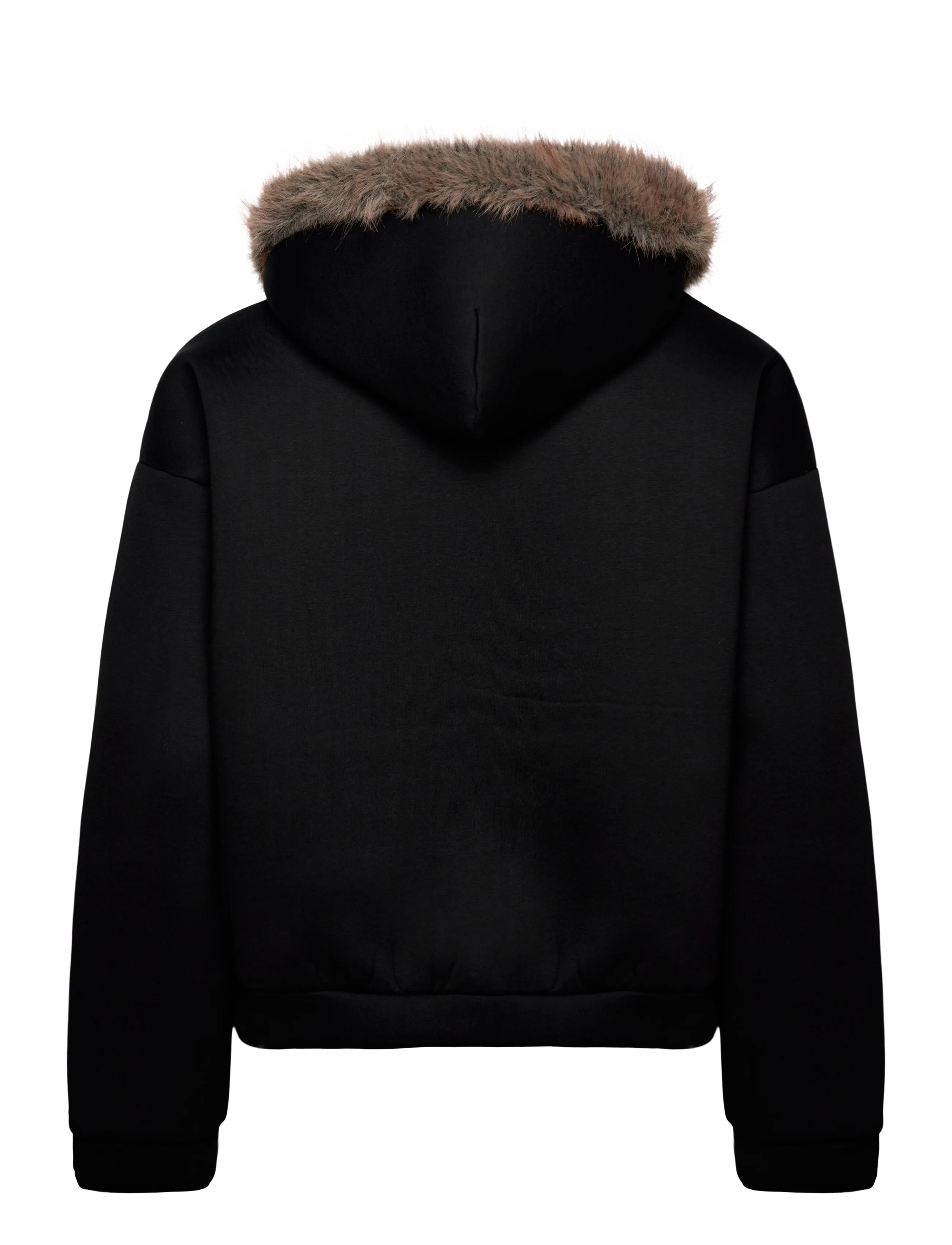 WEEKDAY Sammy Scuba Bonded Zip-Hoodie herr – bild 2