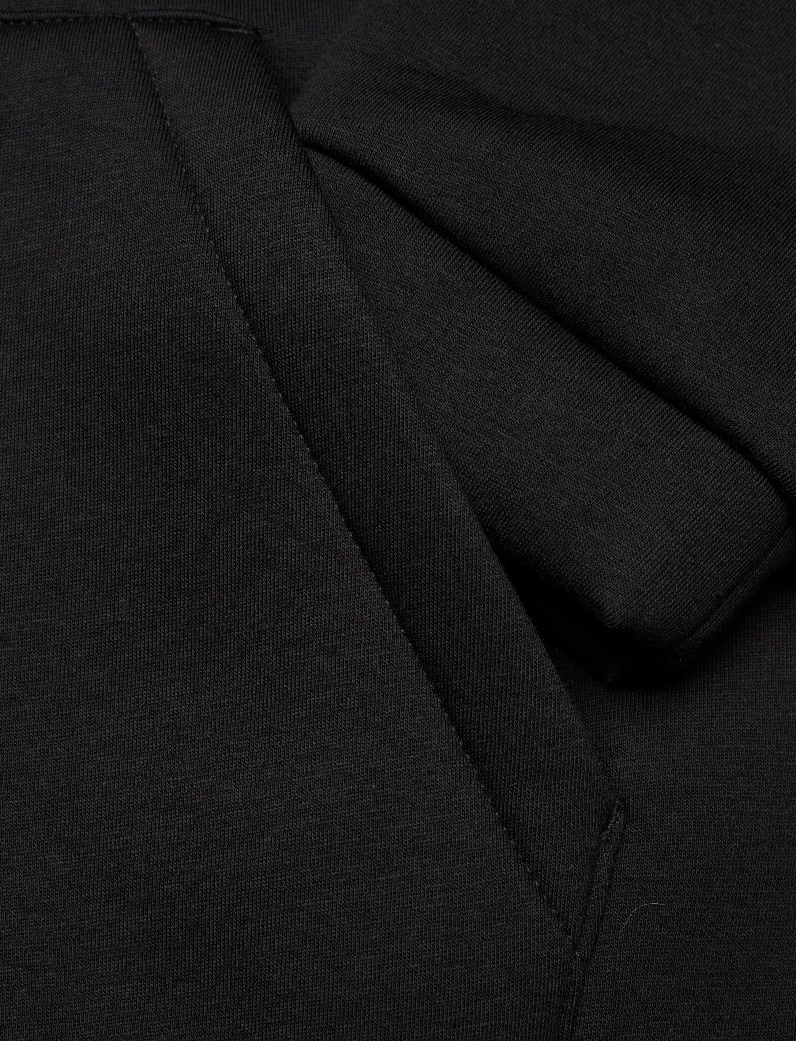 Weekday - Sammy Scuba Bonded Zip-Hoodie - winterjacken - black - 3