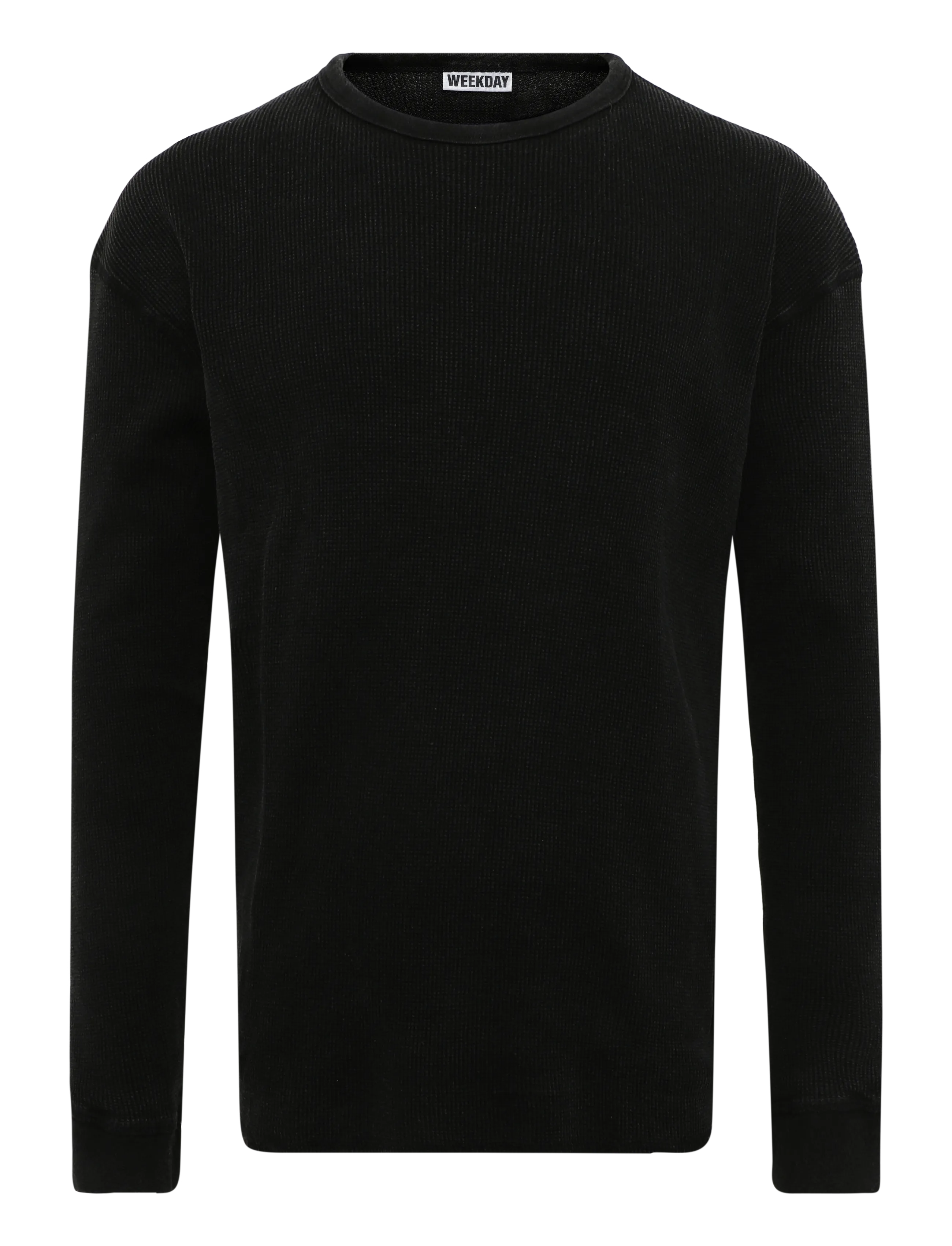 Weekday Chuck Long Sleeve - Weekday - BLACK / black