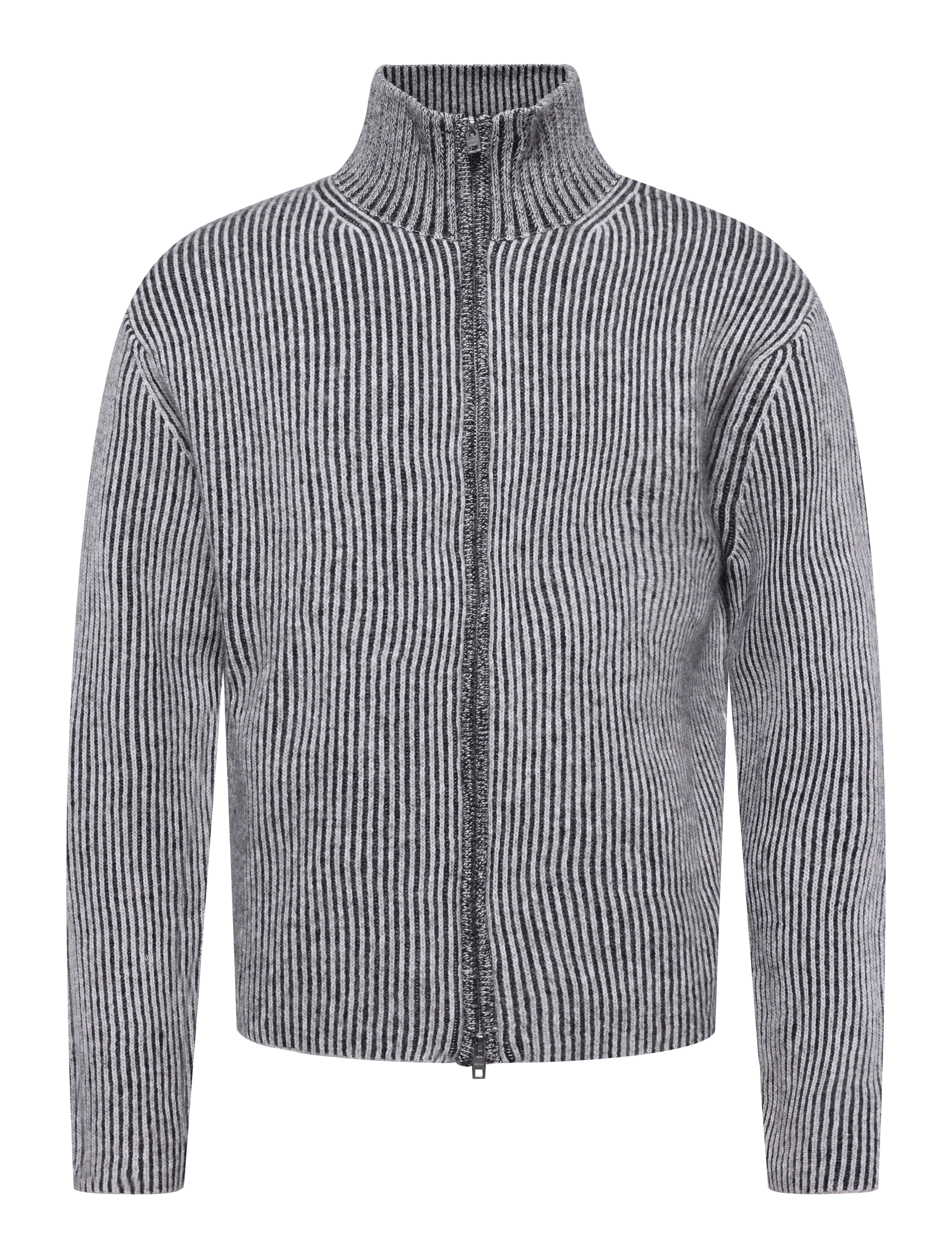 Weekday Dennis Woolblend Cardigan - Herbstgarderobe - OFF WHITE + BLACK / white