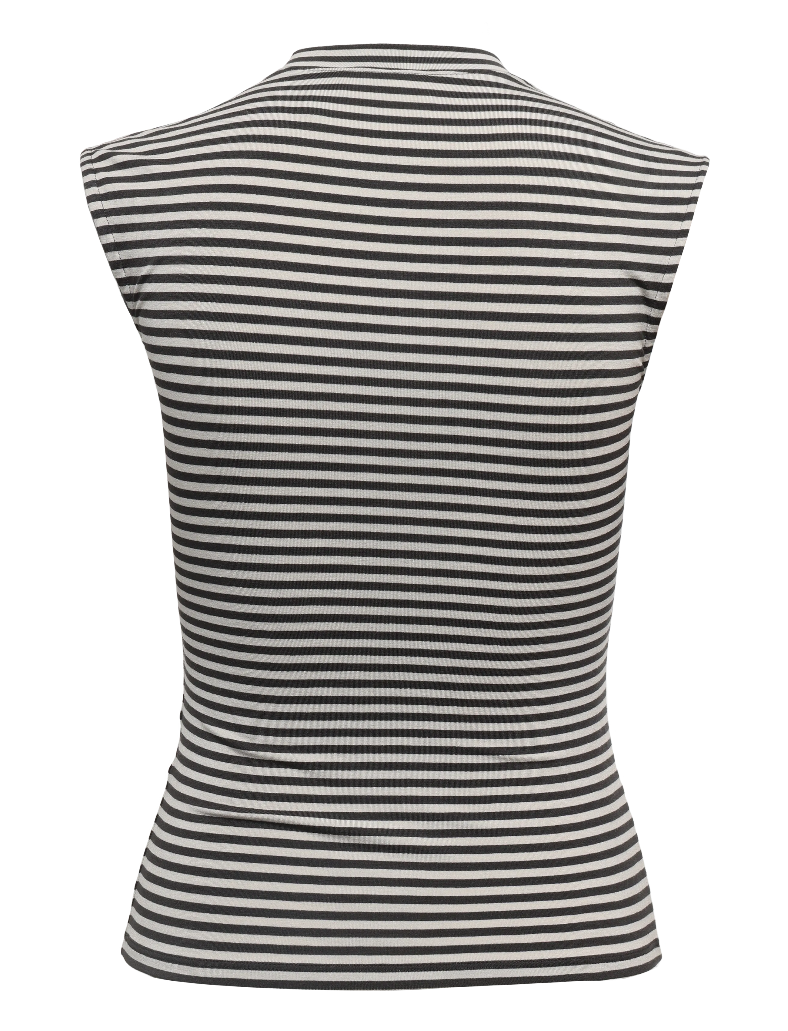 Weekday - Button Up Top - grey dark - 1