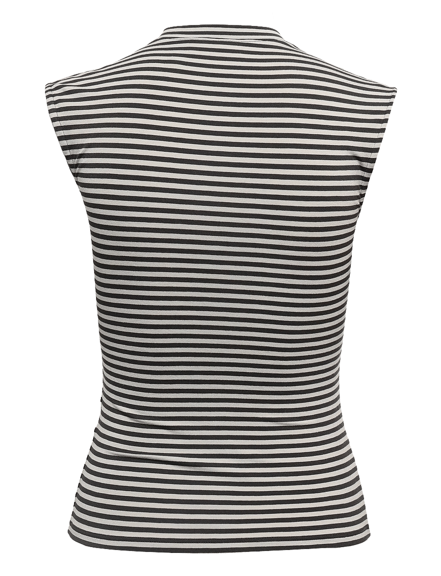 Weekday - Button Up Top - Ärmellose tops - grey dark - 1