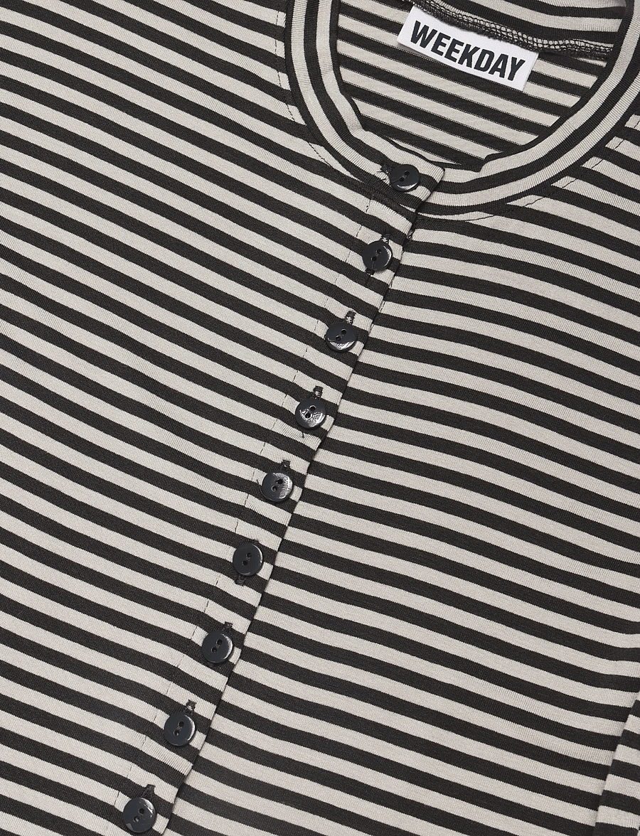 Weekday - Button Up Top - Ärmellose tops - grey dark - 2