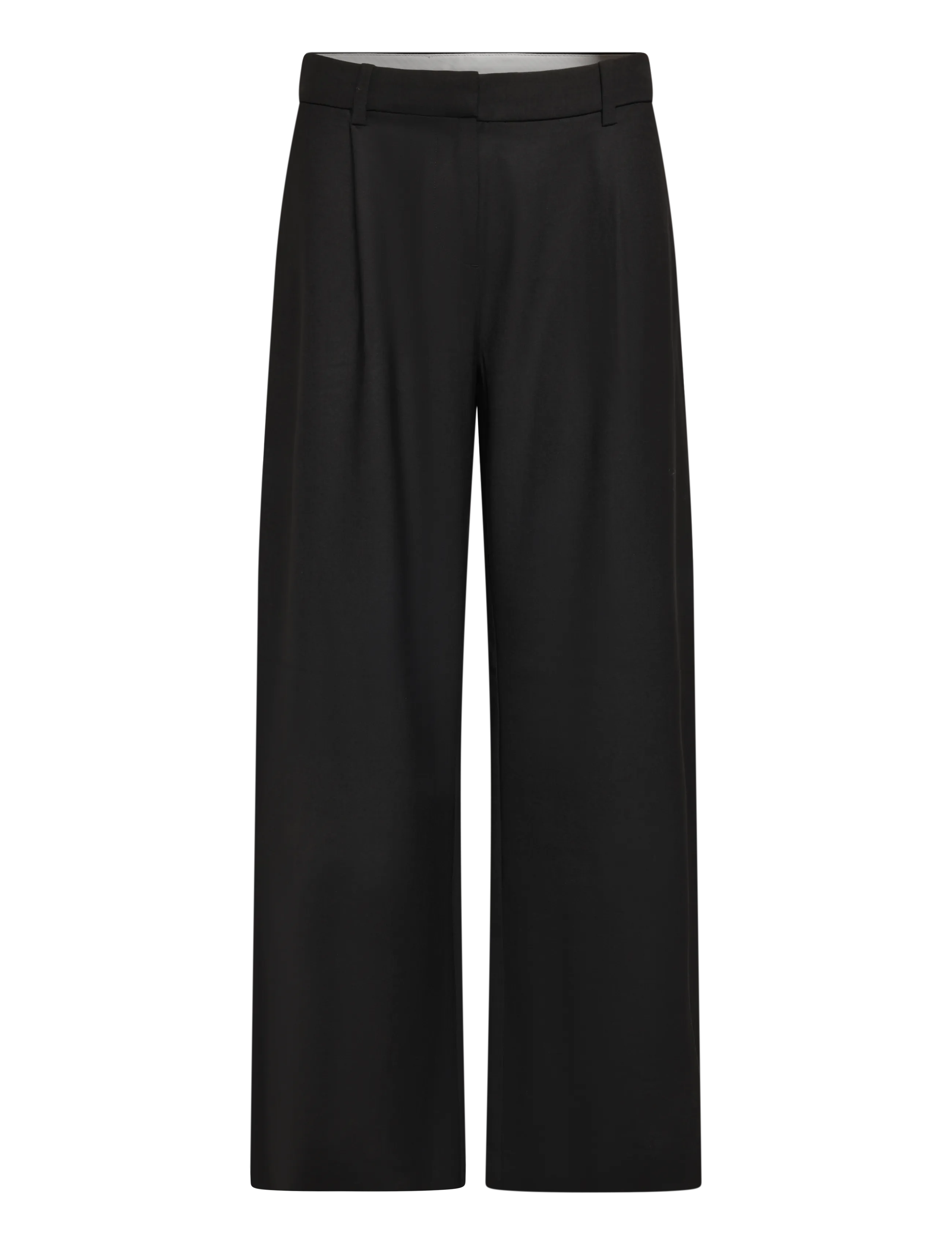 Weekday - Dara Woolblend Suiting Trouser - habitbukser - black - 1
