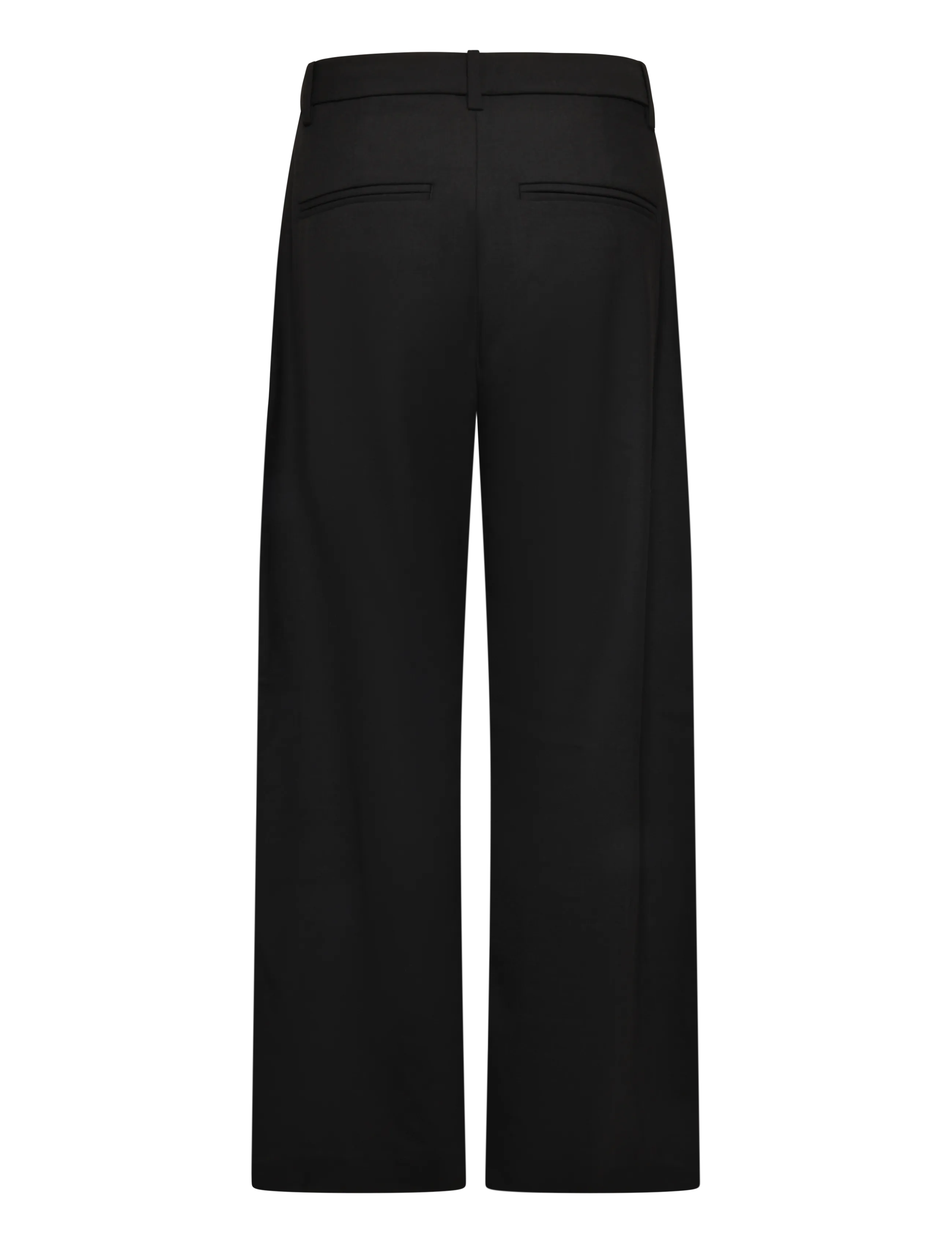 Weekday - Dara Woolblend Suiting Trouser - habitbukser - black - 2