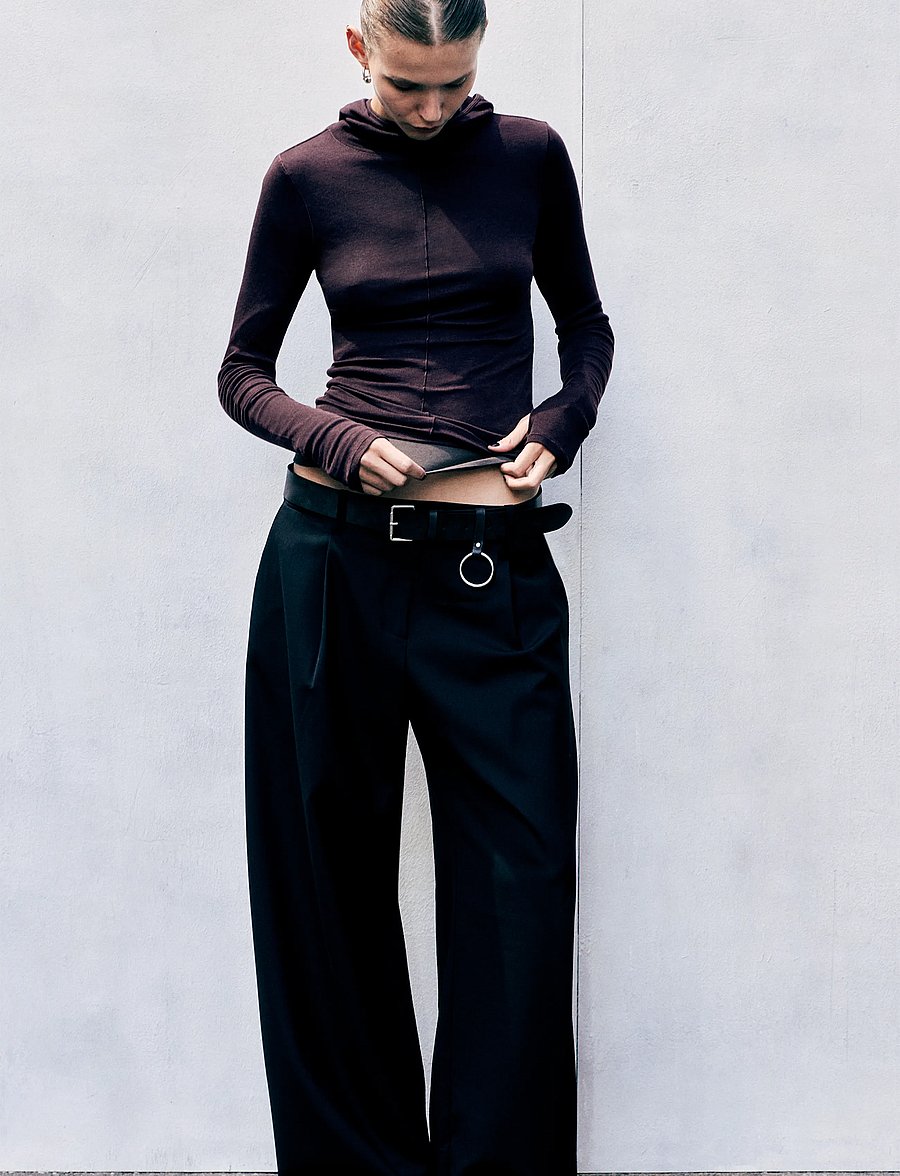 Weekday - Dara Woolblend Suiting Trouser - habitbukser - black - 0