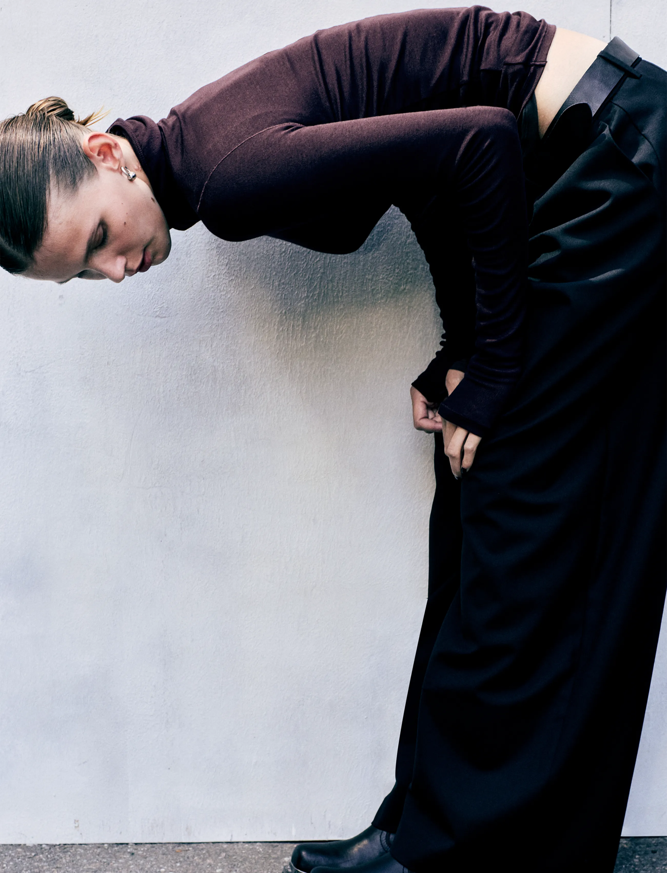 Weekday - Dara Woolblend Suiting Trouser - habitbukser - black - 4