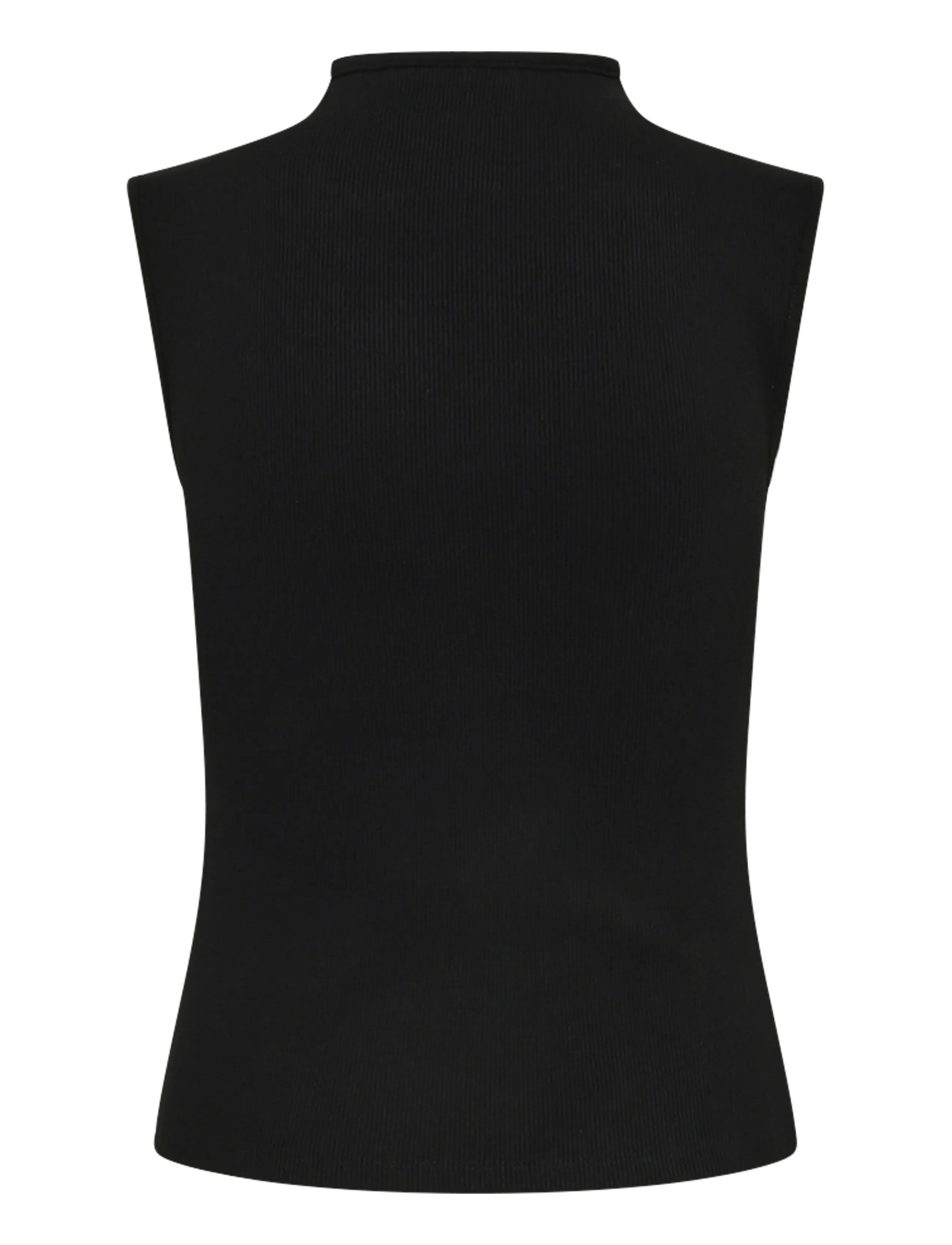 Weekday - Asymmetric button top - tanktops - black - 1