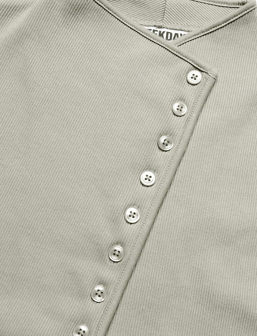Weekday - Asymmetric button top - hihattomat paidat - mole - 2