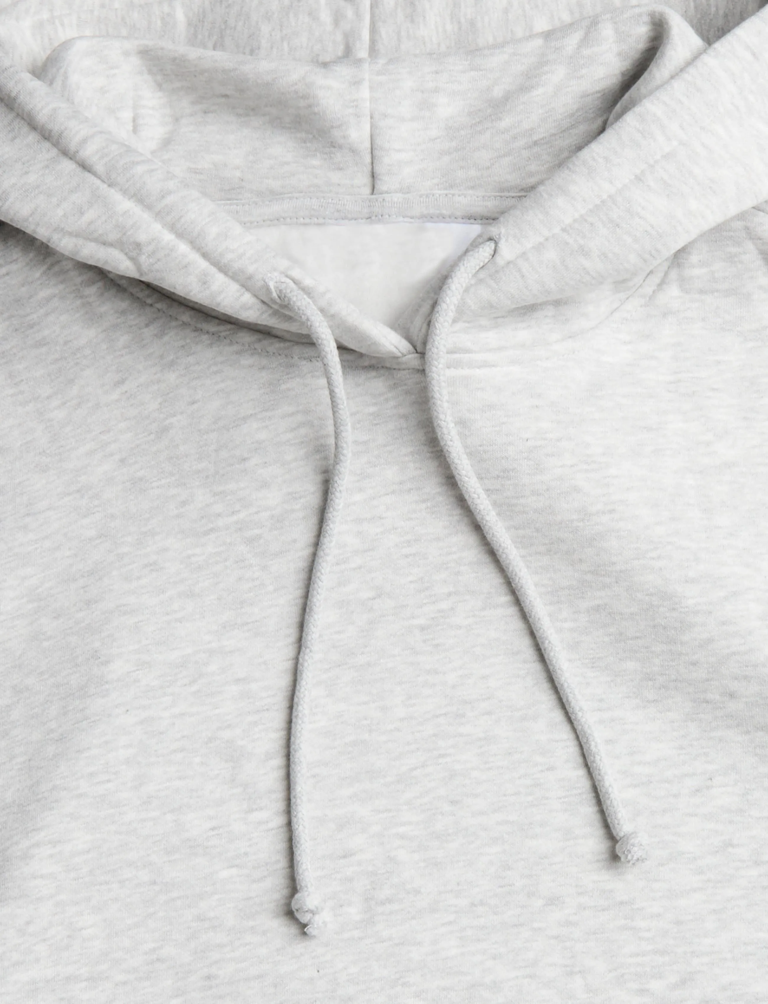 Weekday - Lotte Standard Hoodie - hoodies - grey melange - 2