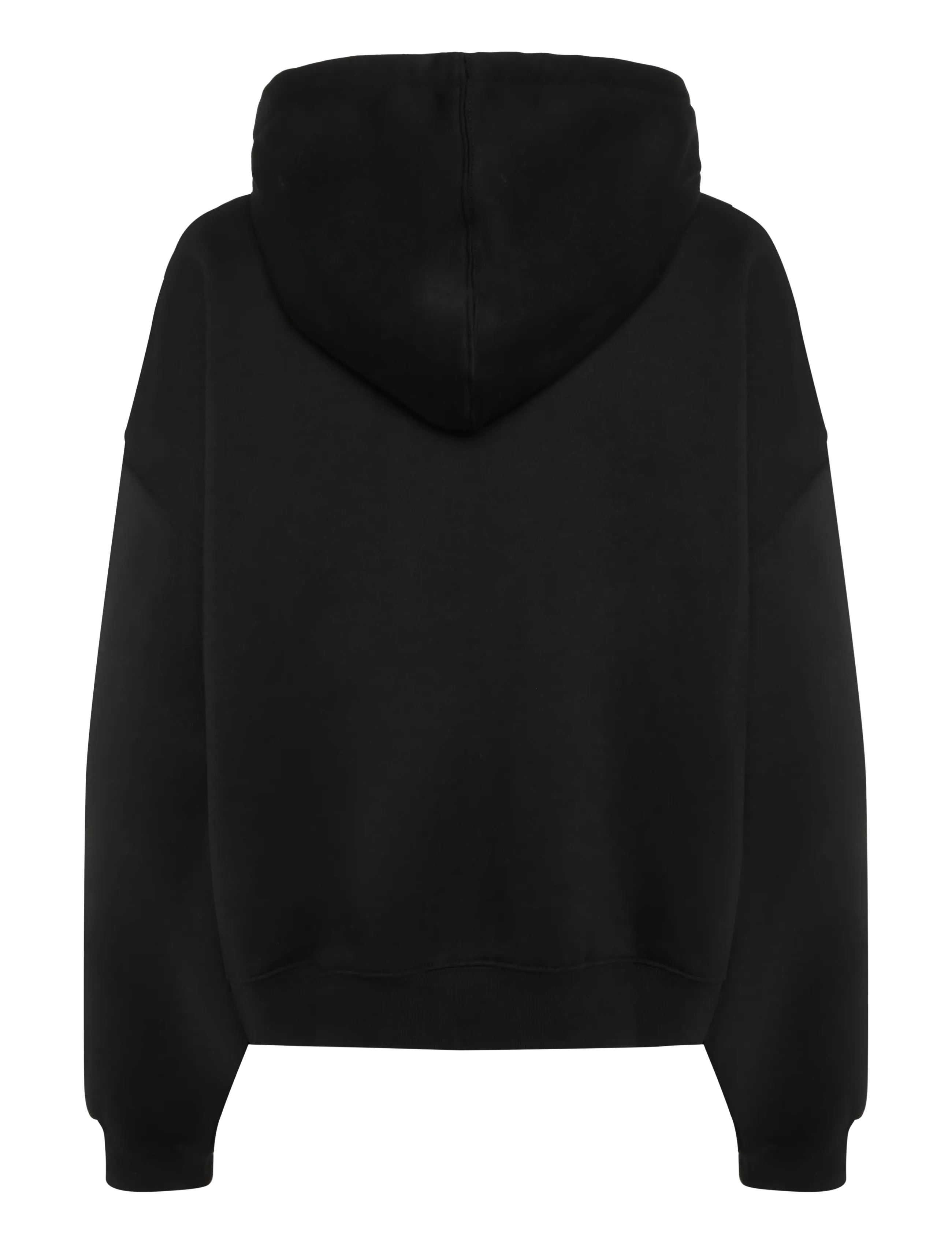 Weekday - Lotte Standard Zip Hoodie - hoodies - black - 1
