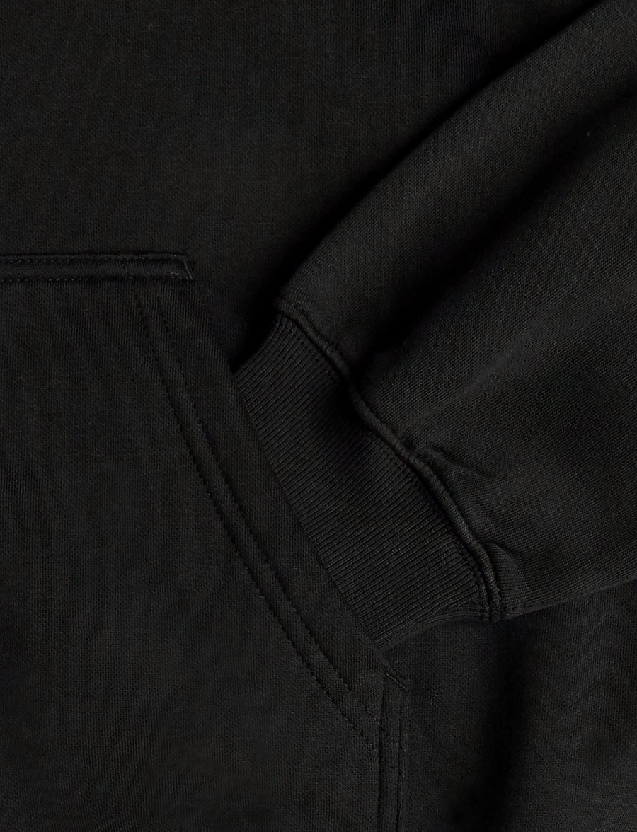 Weekday - Lotte Standard Zip Hoodie - kapuutsiga pusad - black - 3