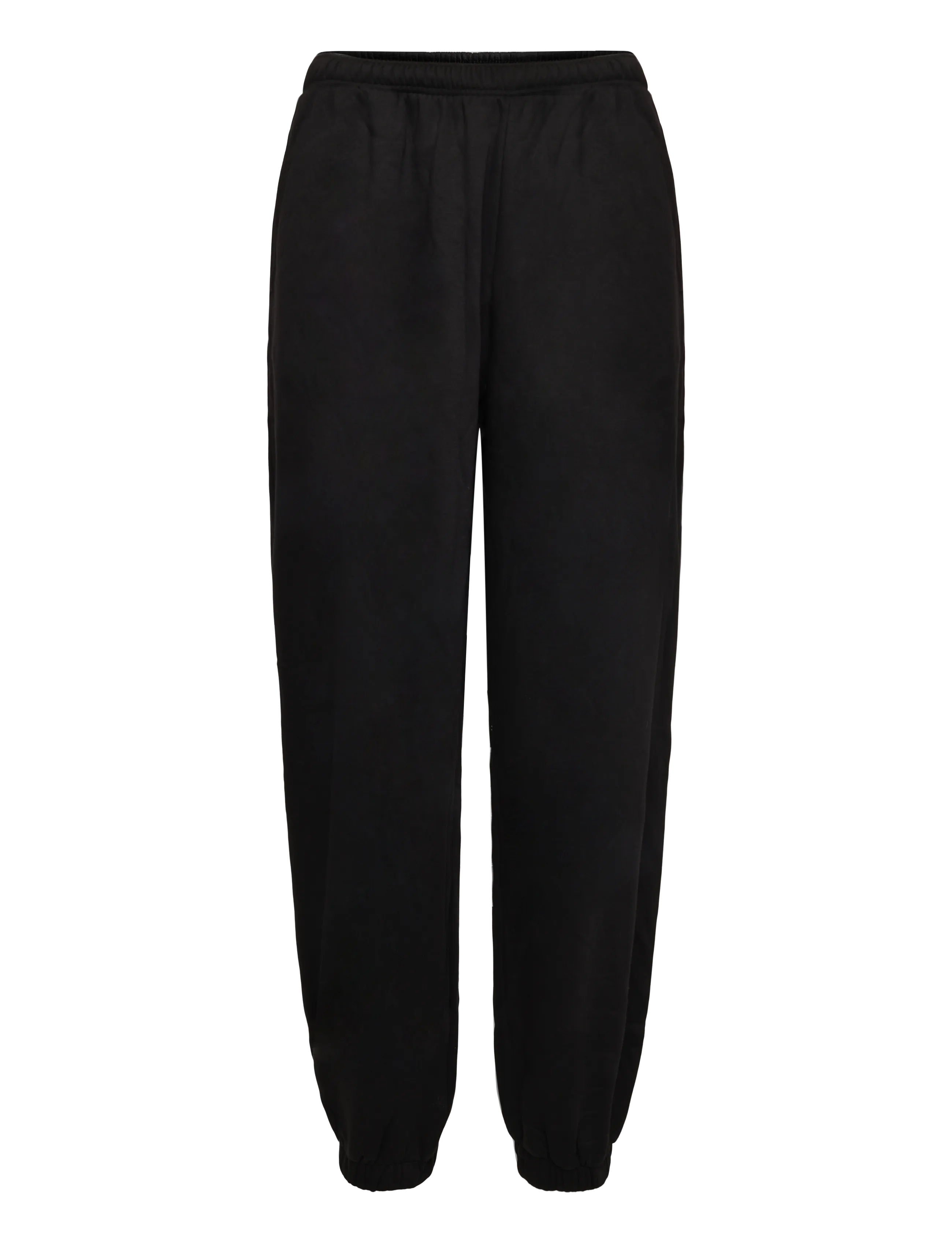 Weekday Lotte Standard Sweatpants - Mode trends - BLACK / black