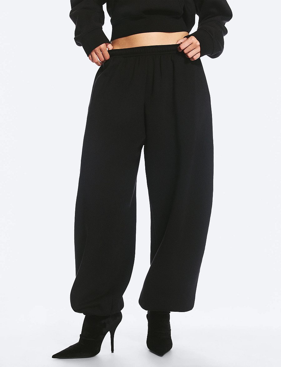 Weekday - Lotte Standard Sweatpants - mode trends - black - 3