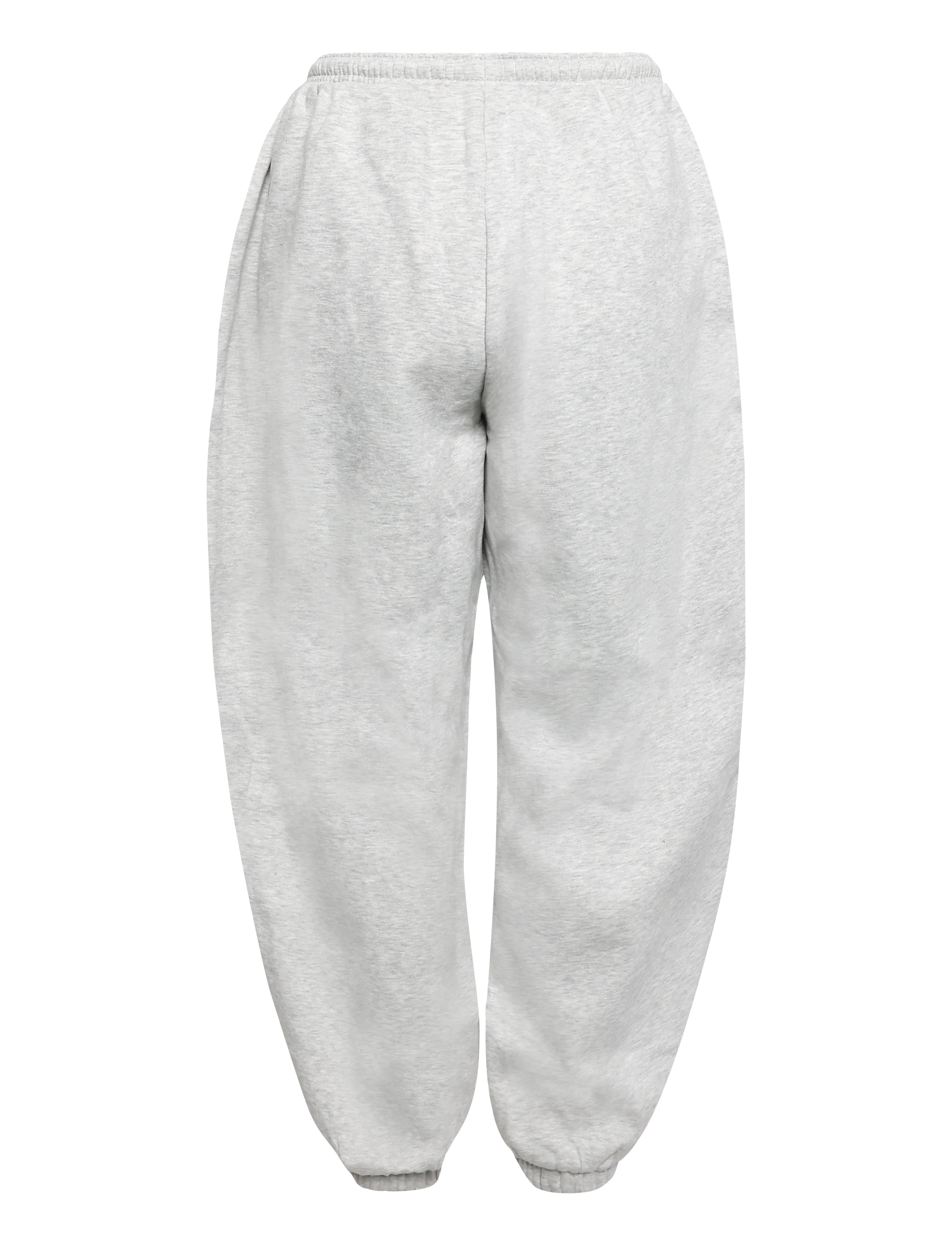 Weekday - Lotte Standard Sweatpants - moetrendid - grey melange - 1