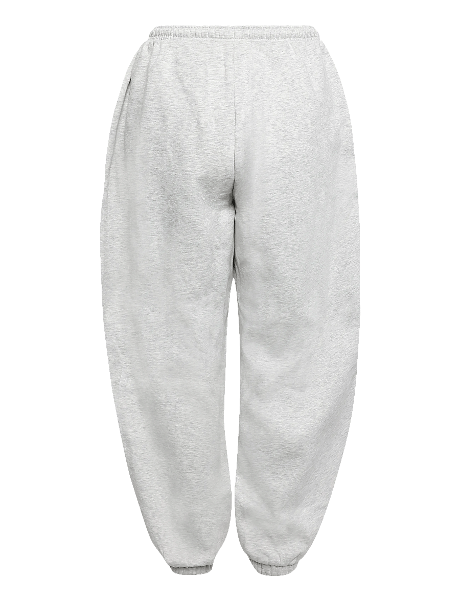 Weekday - Lotte Standard Sweatpants - moetrendid - grey melange - 1