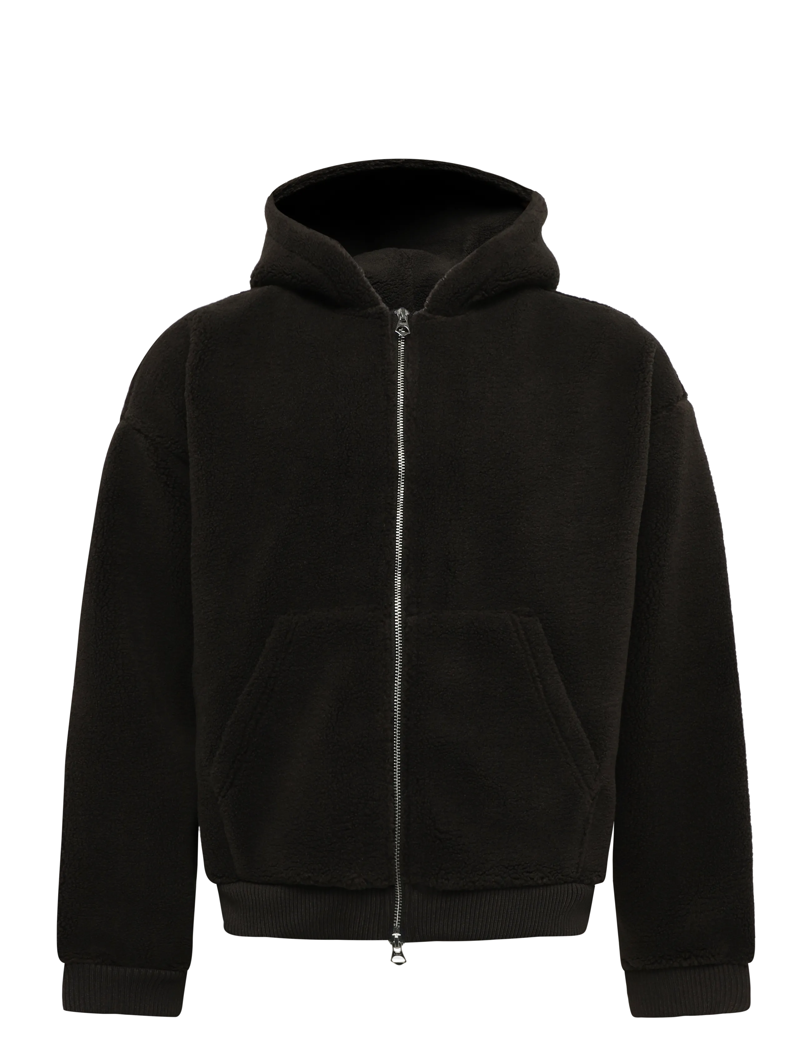 Weekday Garden Polar Fleece - Weekday - DARK BROWN / brown