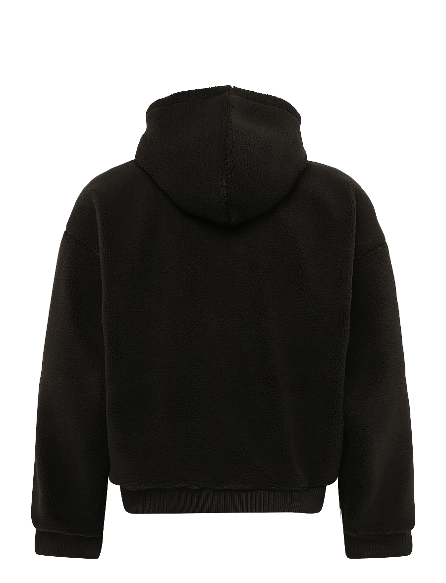 Weekday - Garden Polar Fleece - herbstjacken - dark brown - 1