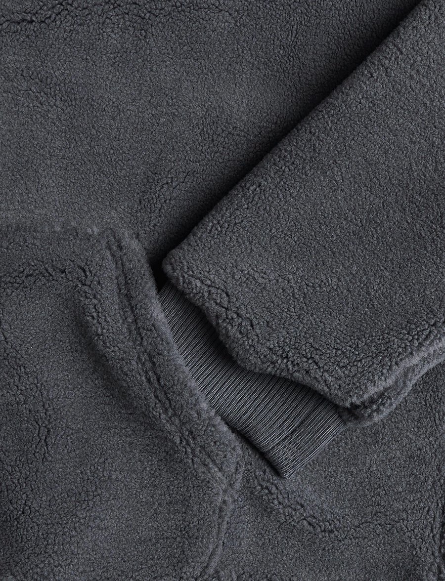 Weekday - Garden Polar Fleece - fleecetrøjer - dark steel - 3