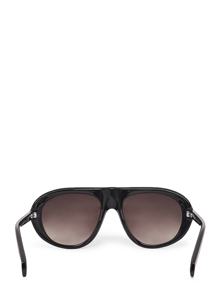 Weekday - Bonnie Sunglasses - d-shaped solbriller - black - 1