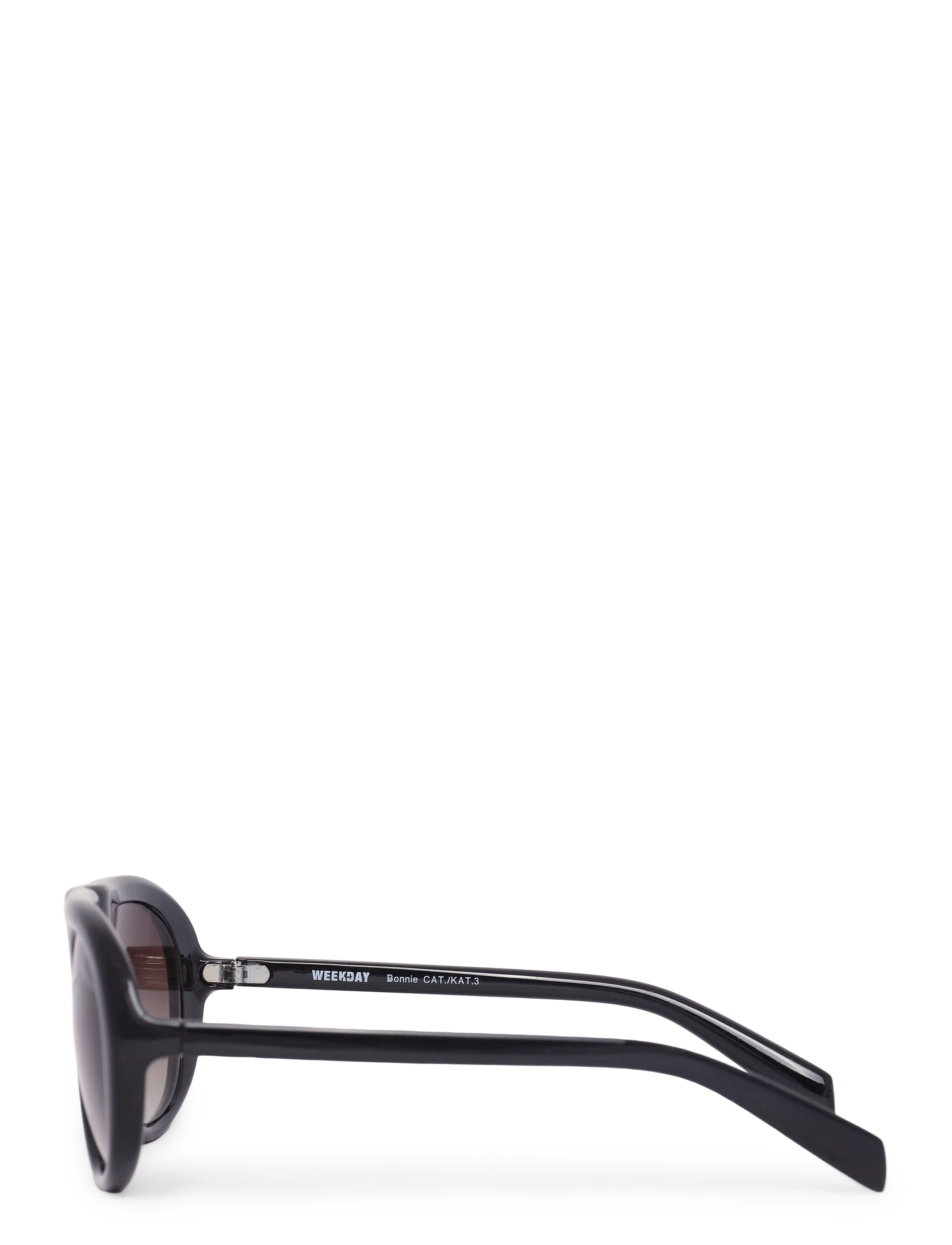 Weekday - Bonnie Sunglasses - black - 3