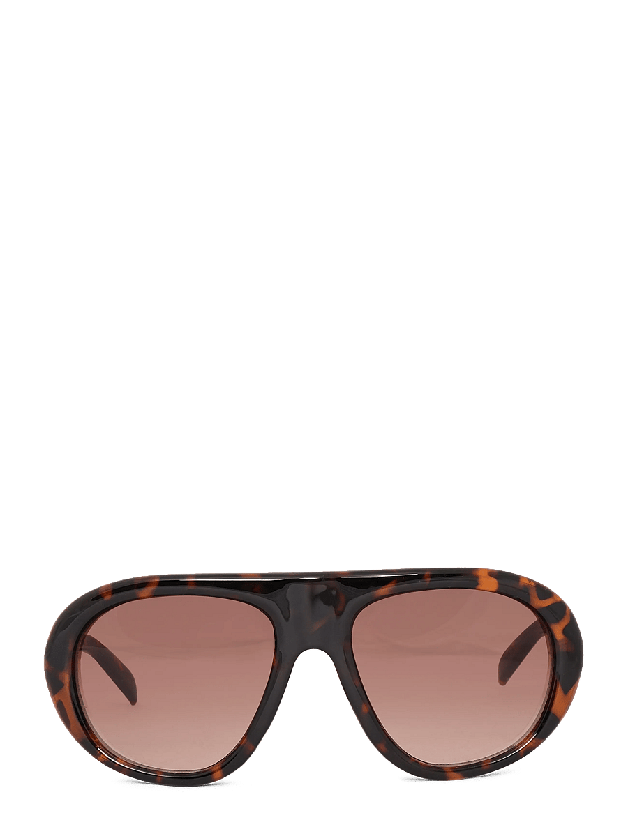 Weekday - Bonnie Sunglasses - d-förmig - brown turtoise - 0