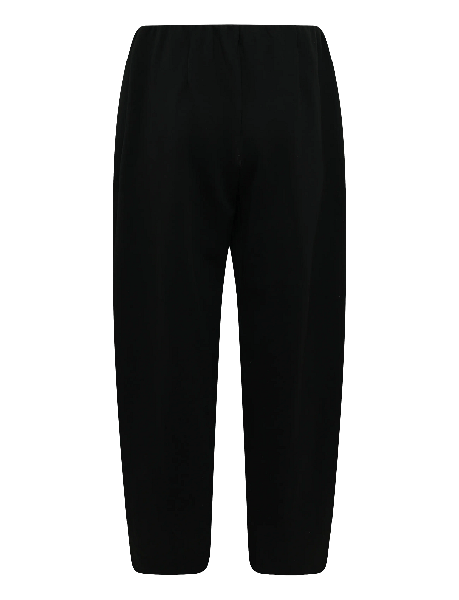 Weekday - Dexter Draped Trousers - barrel trousers - black - 1