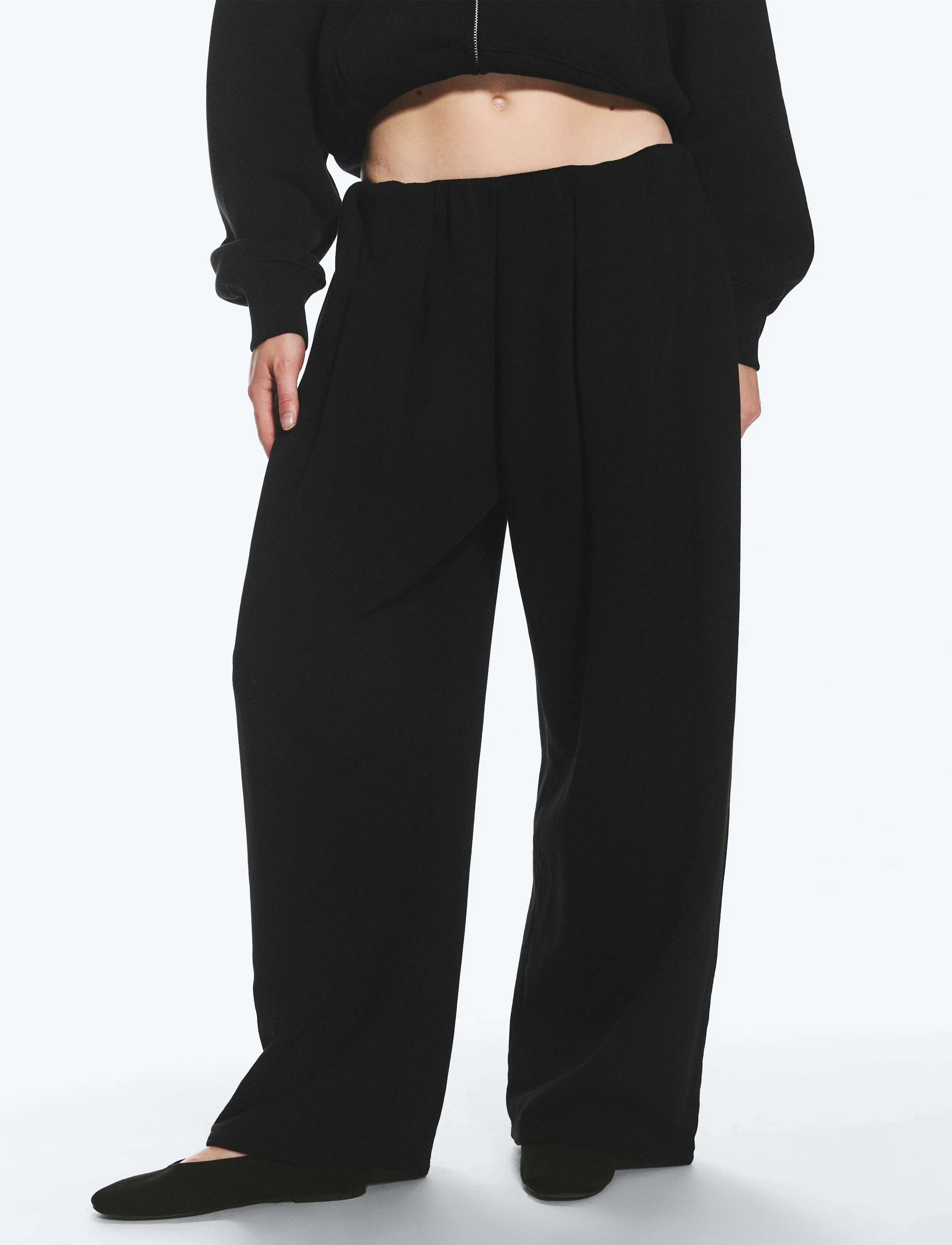 WEEKDAY Dexter Draped Trousers byxor dam – bild 2