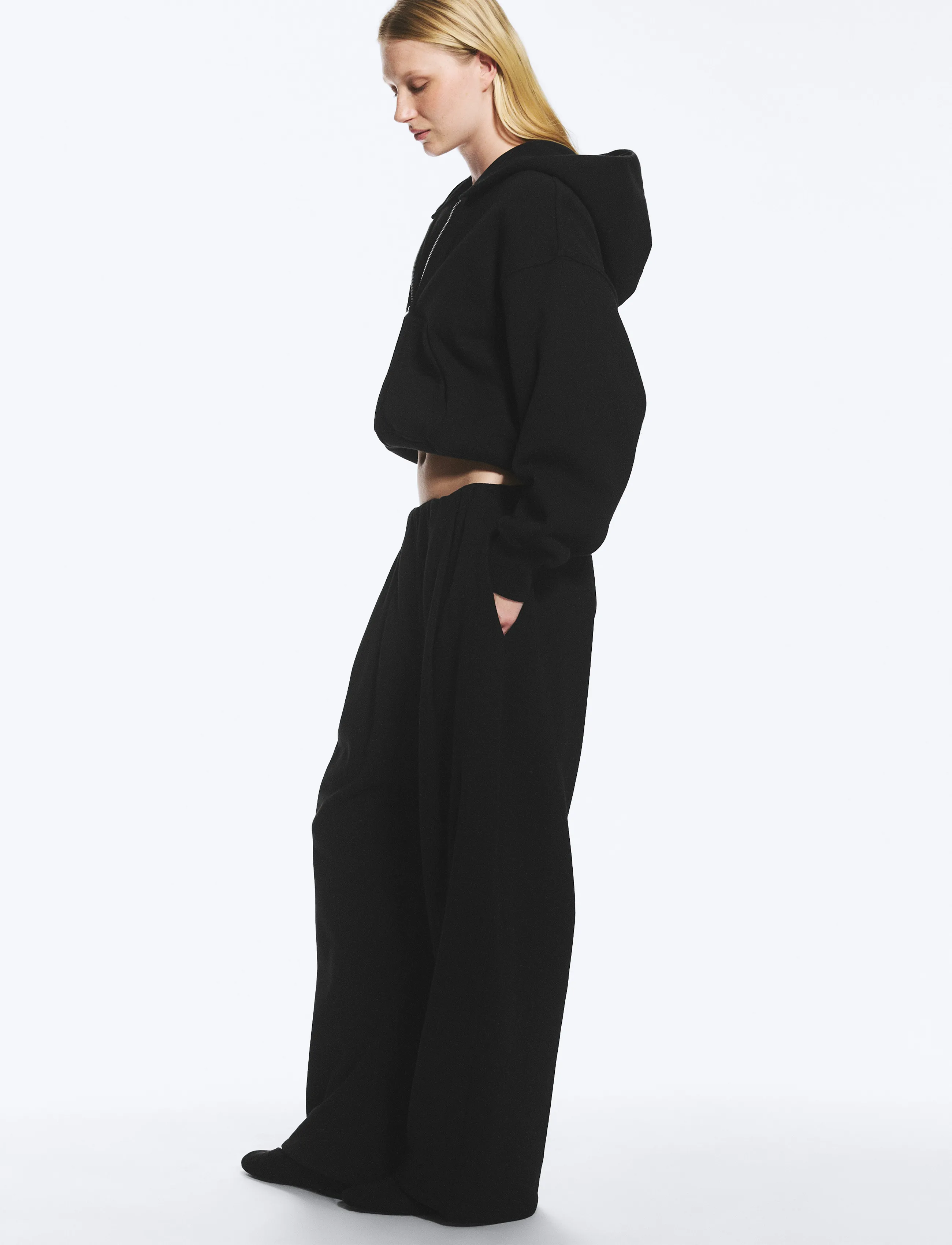 WEEKDAY Dexter Draped Trousers byxor dam – bild 3