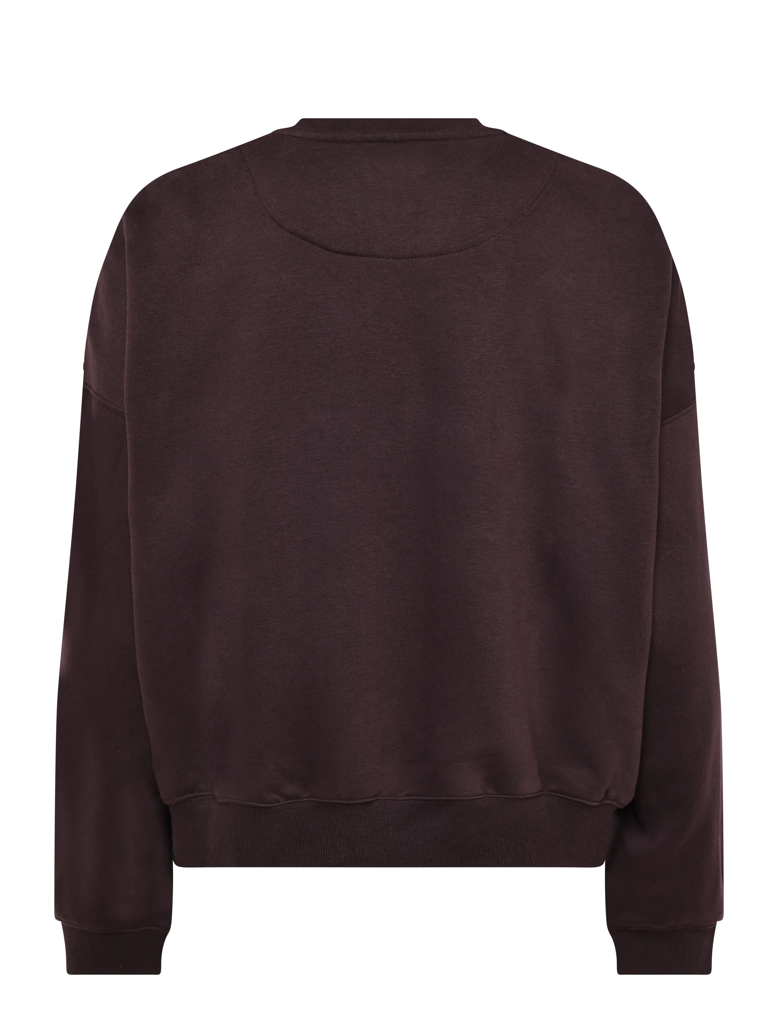 Weekday - Lotte Standard Sweatshirt - fashion trends - dark plum - 1