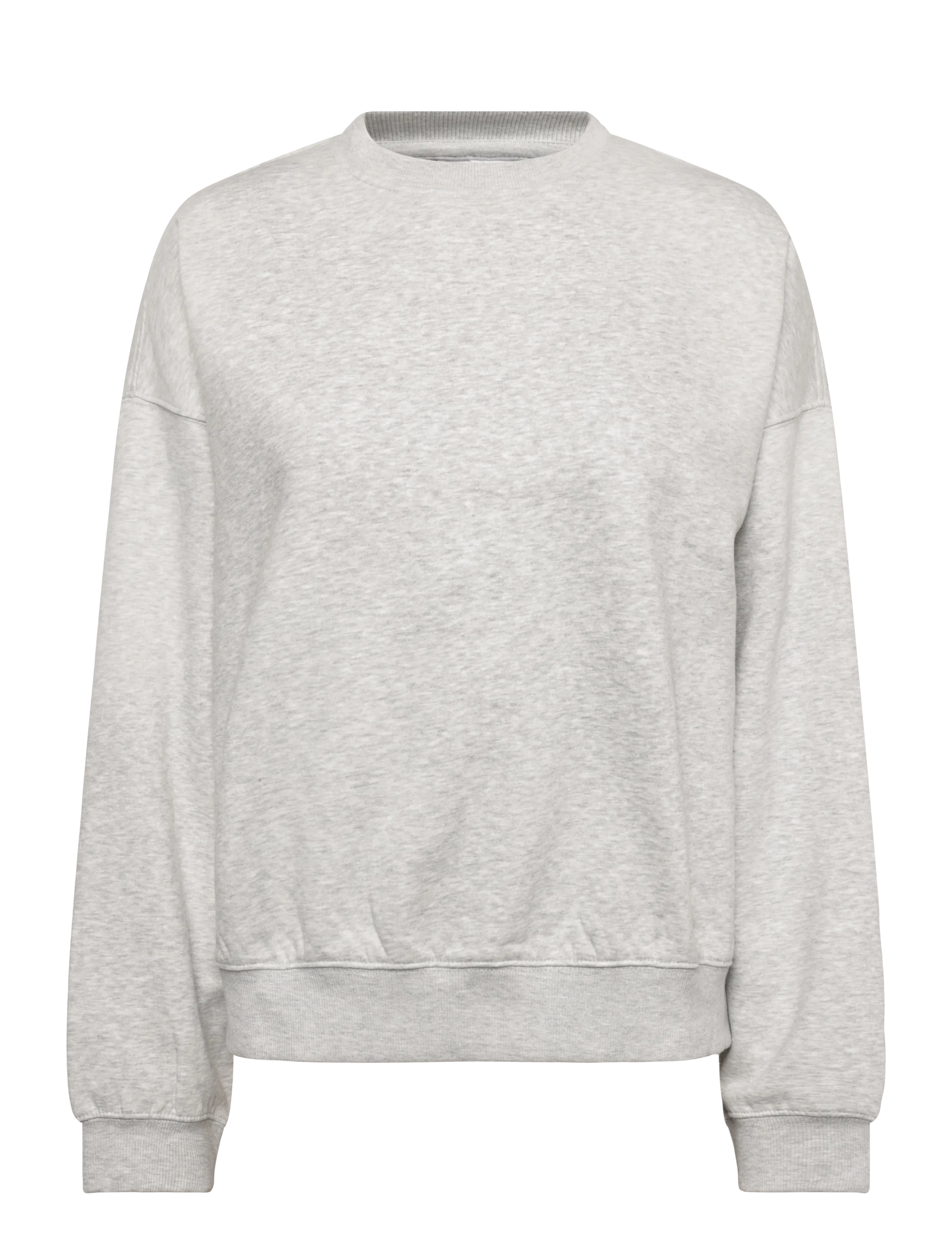 Weekday Lotte Standard Sweatshirt - Sweatshirts & Kapuzenpullover - GREY MELANGE / grey