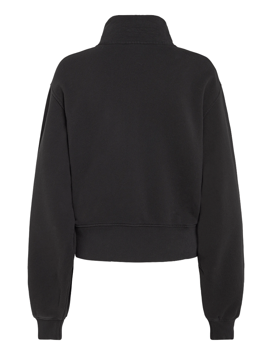 Weekday - Jersey button up jacket - tunna jackor - black - 1