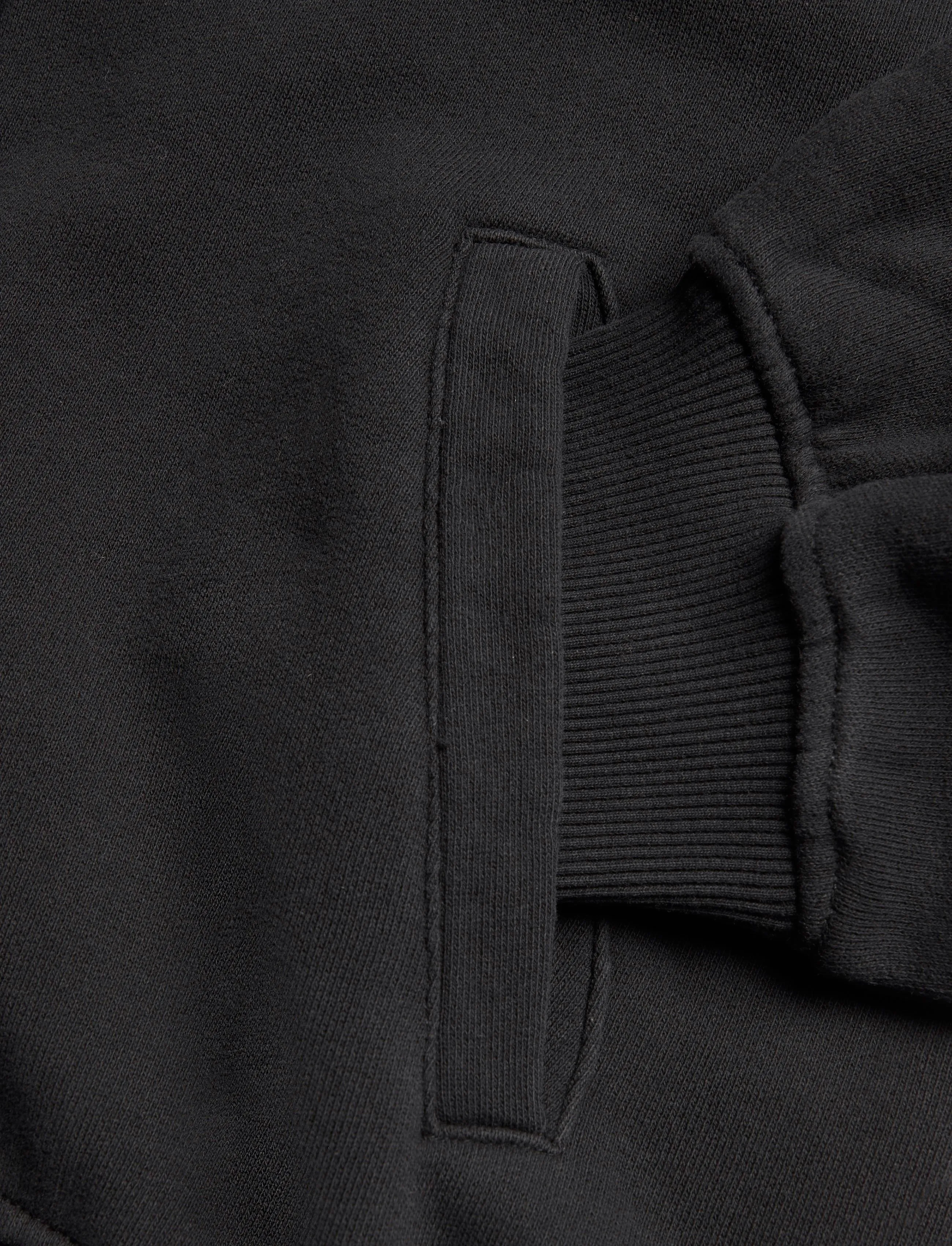 Weekday - Jersey button up jacket - tunna jackor - black - 3