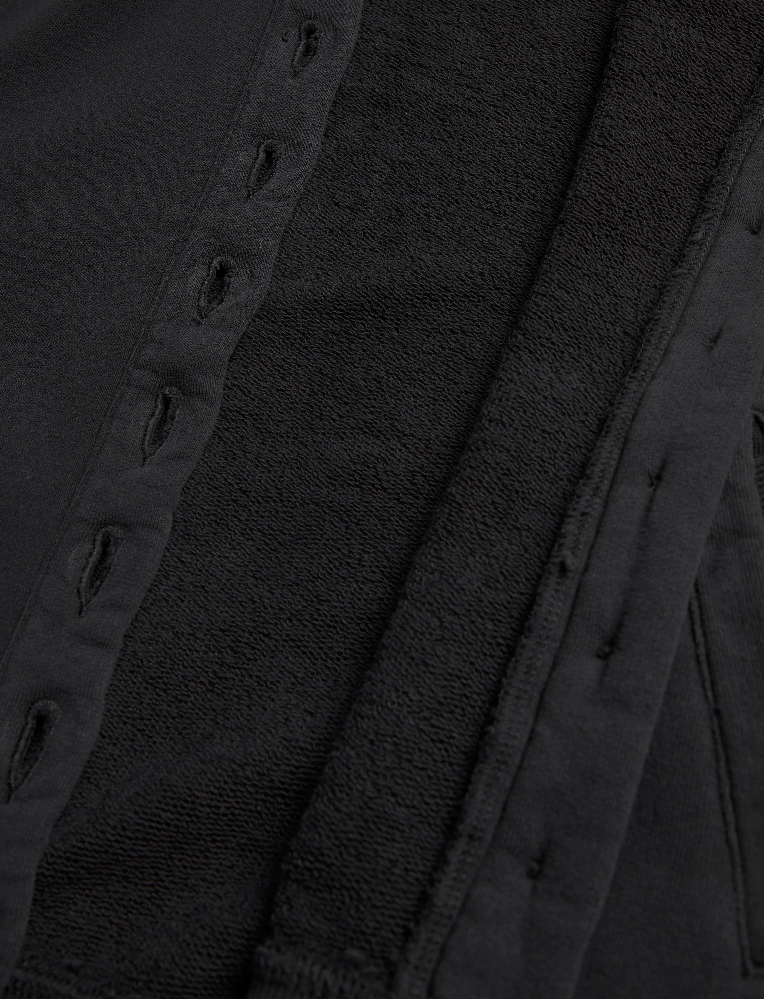 Weekday - Jersey button up jacket - tunna jackor - black - 4