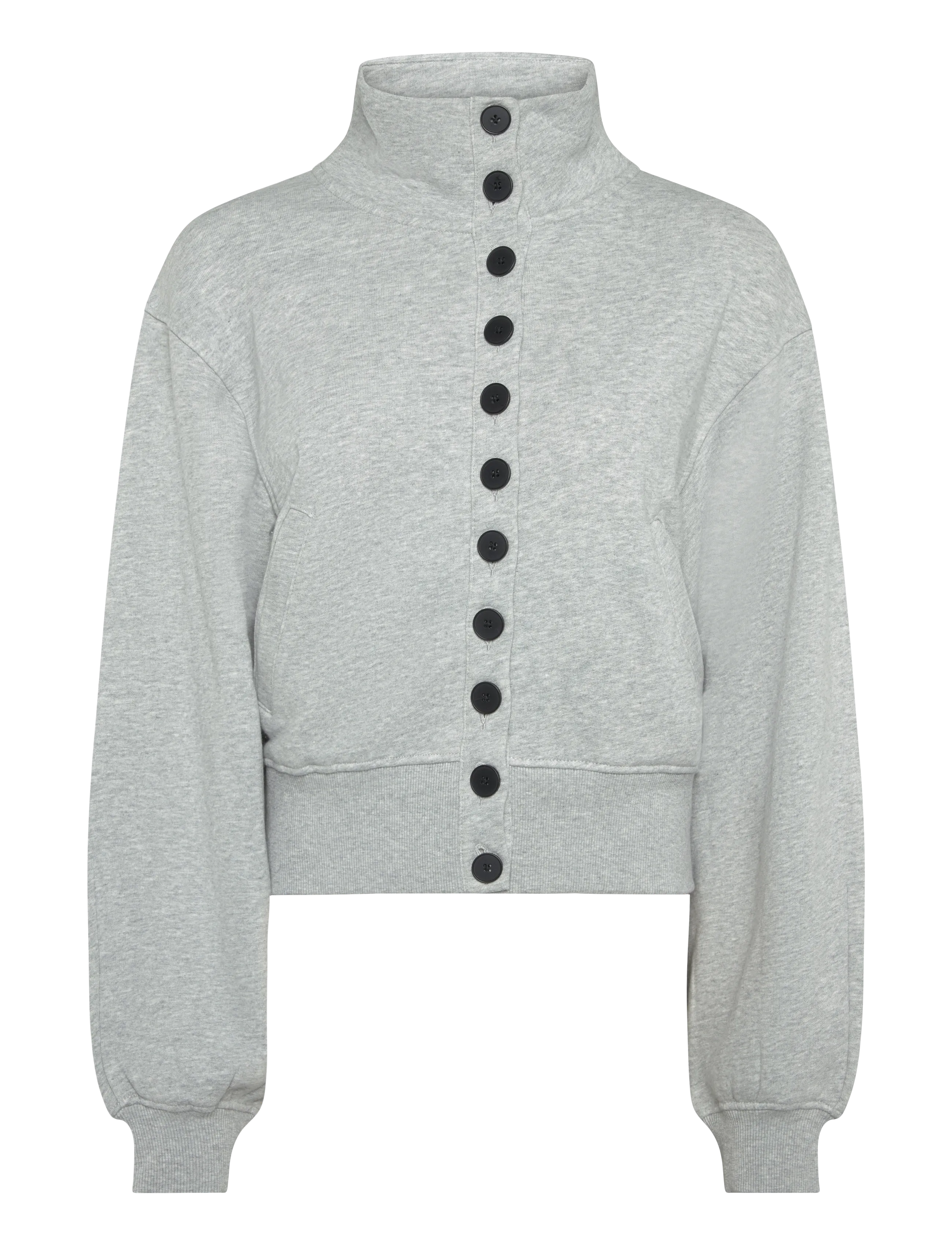 Jersey Button Up Jacket