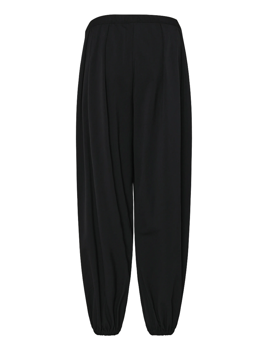 Weekday - Suiting Balloon Trousers - barrel-bukser - black - 2