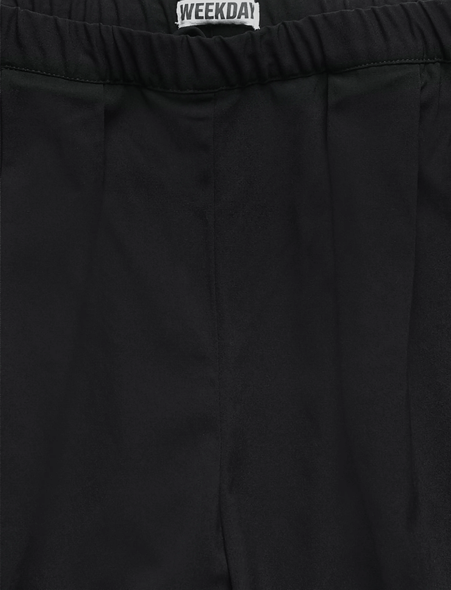 Weekday - Suiting Balloon Trousers - barrel-bukser - black - 5