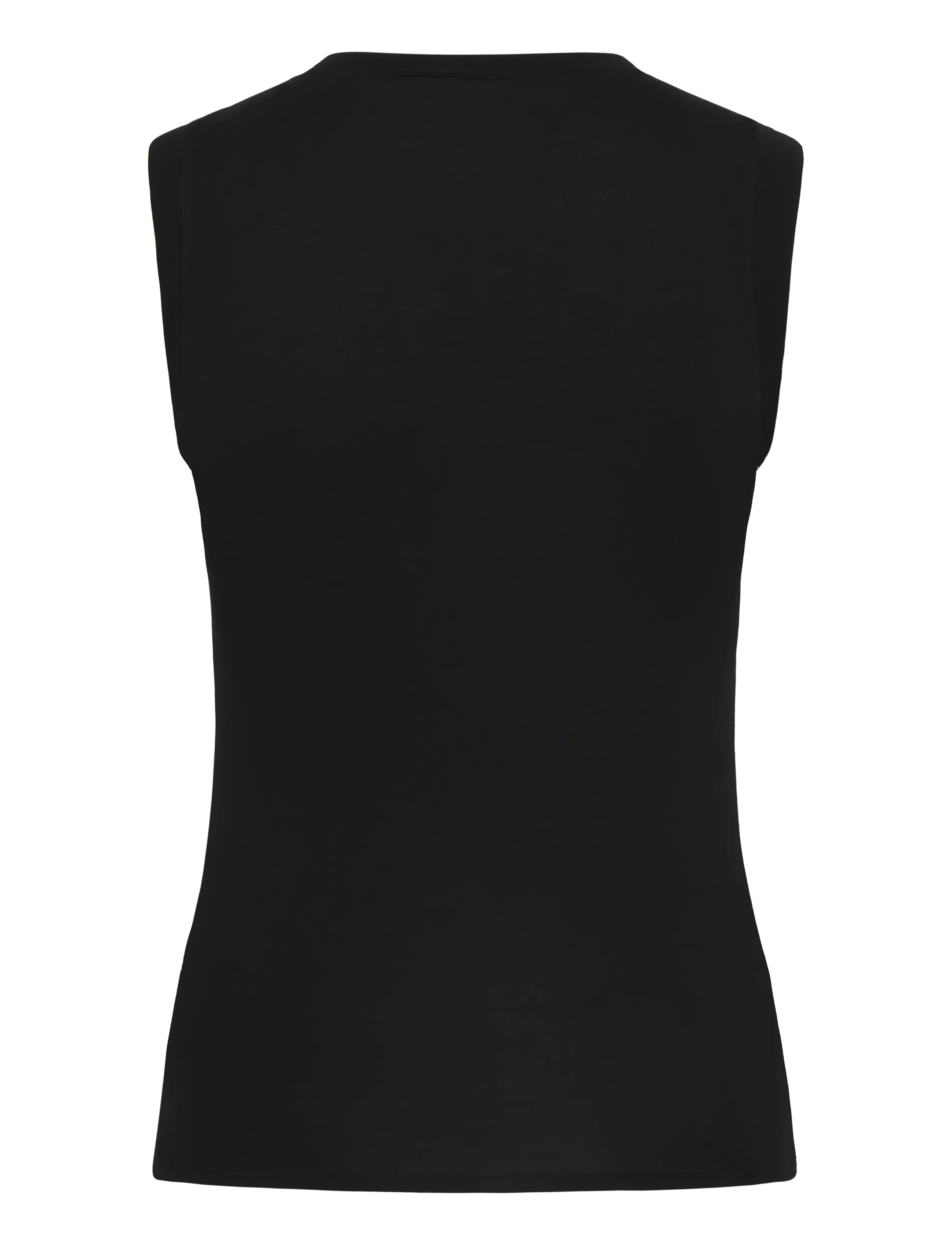 Weekday - Henley Tank Top - varrukateta topid - black - 1