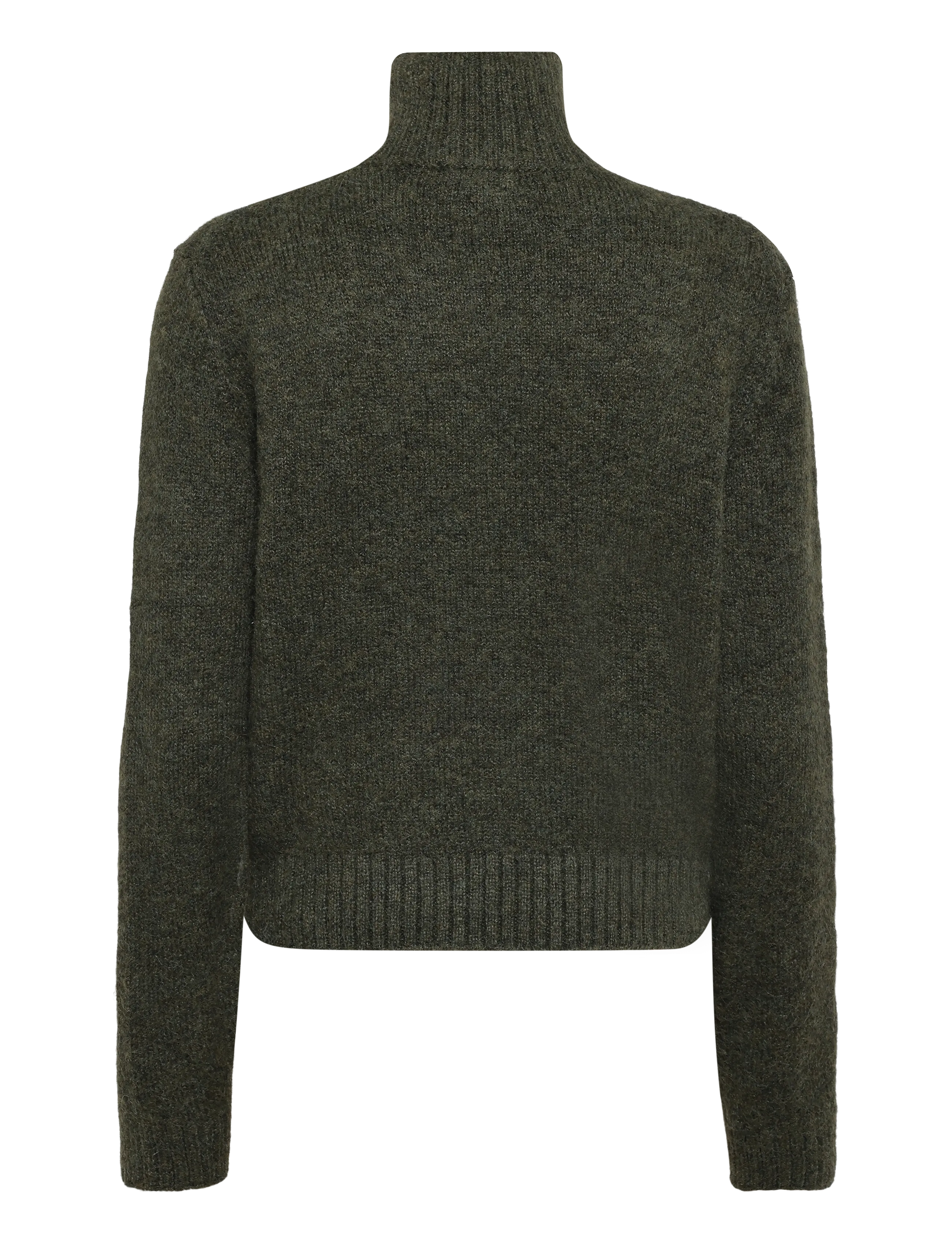 Weekday - Lucille Buttoned Cardigan - strickjacken - green dark - 1
